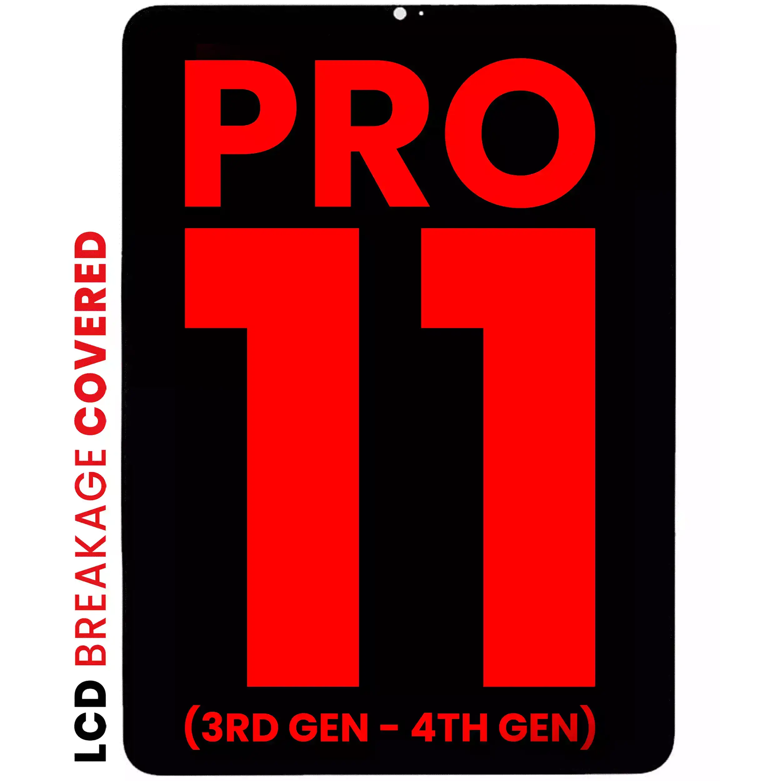 Lcd Assembly With Digitizer Compatible For Ipad Pro 11" 3Rd Gen (2021) / Pro 11" 4Th Gen (2022) (Aftermarket Pro: Xo7) (All Colors)
