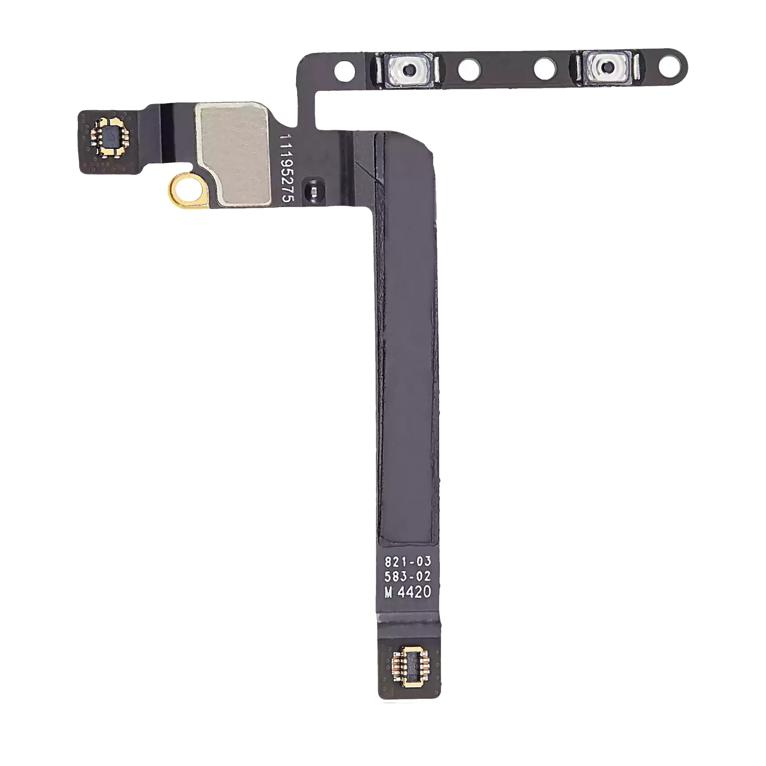 Volume Button Flex Compatible For Ipad Pro 11" 3Rd Gen (2021) / Pro 11" 4Th Gen (2022) (Cellular)