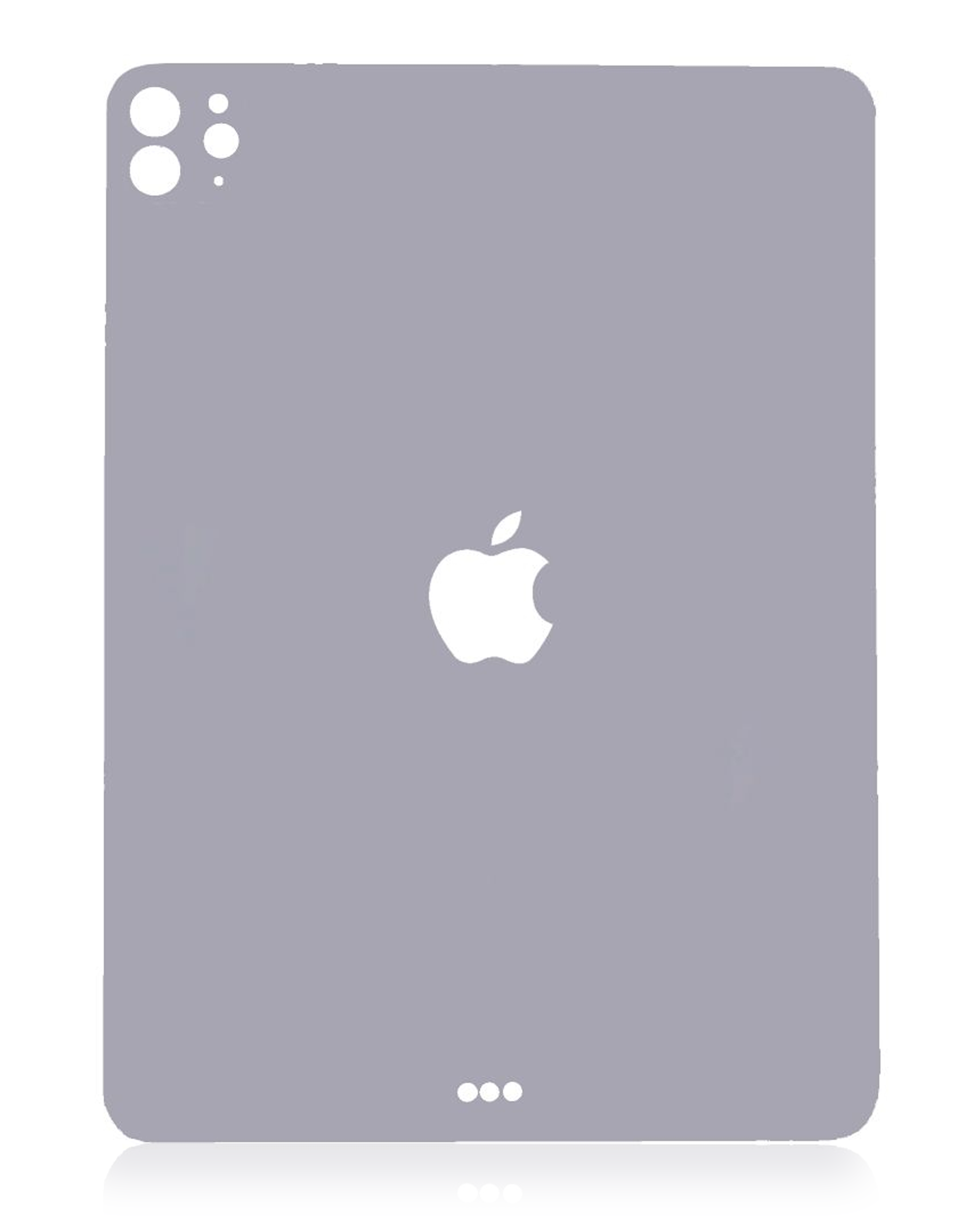 Bottom Skin Compatible For Ipad Pro 11" 4Th Gen (2022) (Space Gray)