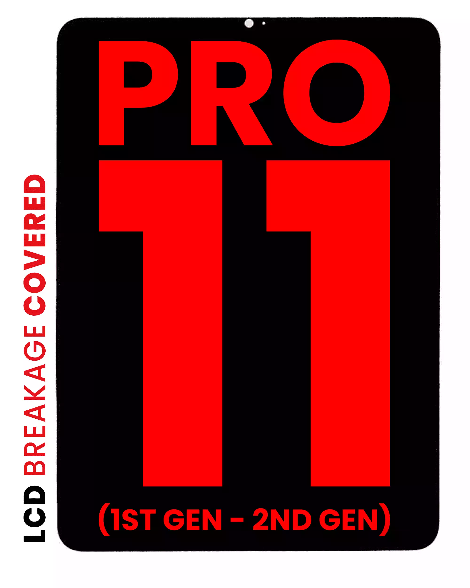 Lcd Assembly With Digitizer Compatible For Ipad Pro 11" 1St Gen (2018) / Ipad Pro 11" 2Nd Gen (2020) (Aftermarket Pro: Xo7) (All Colors)