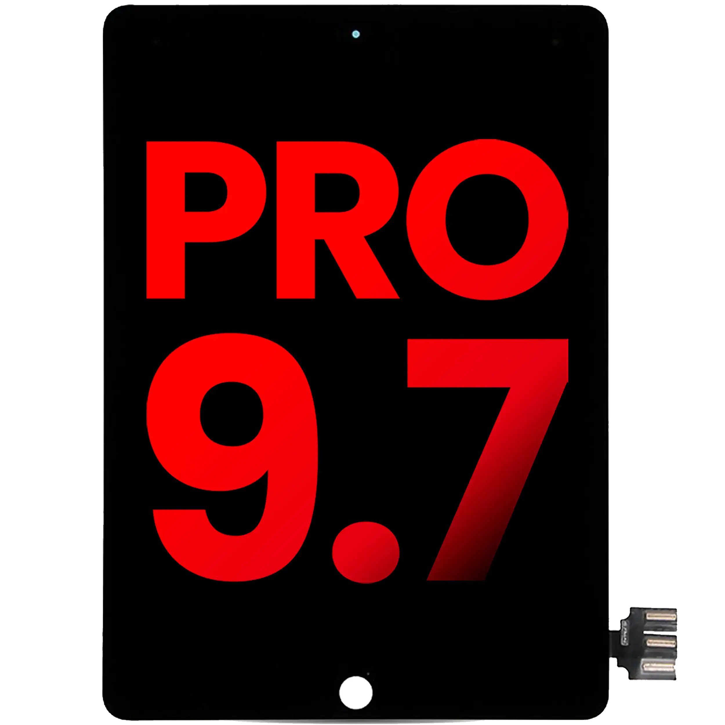 Lcd Assembly With Digitizer Compatible For Ipad Pro 9.7" (Aftermarket Plus) (Black)