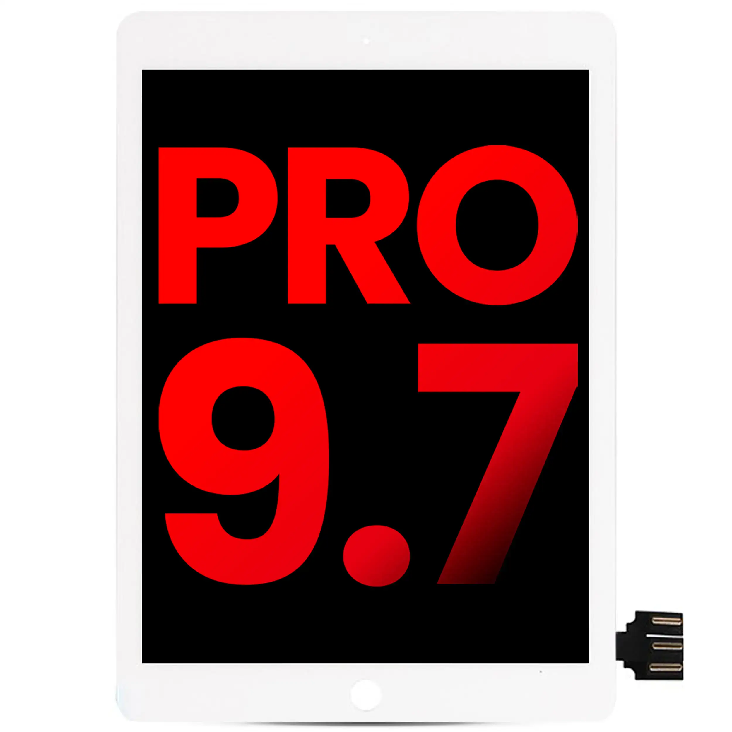 Lcd Assembly With Digitizer Compatible For Ipad Pro 9.7" (Aftermarket Plus) (White)