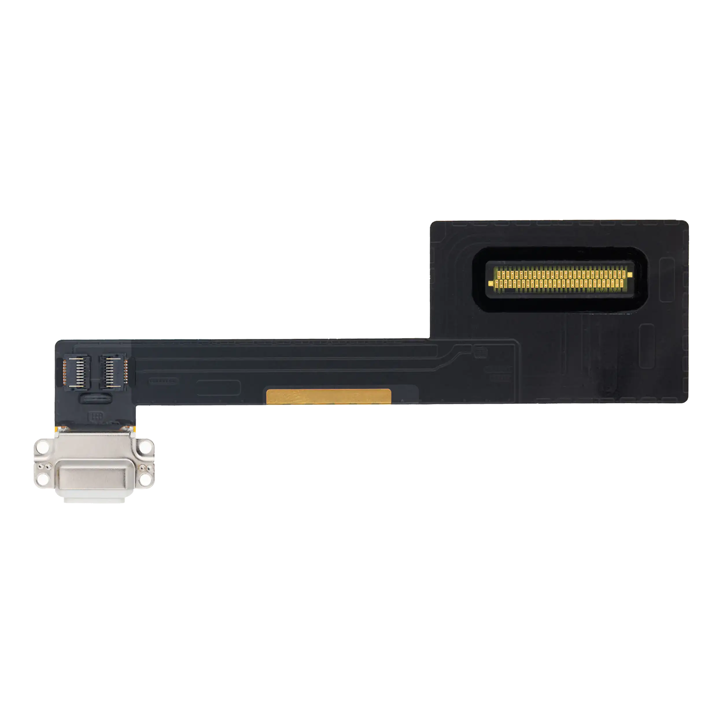 Charging Port Flex Cable Compatible For Ipad Pro 9.7" (Premium) (Silver)