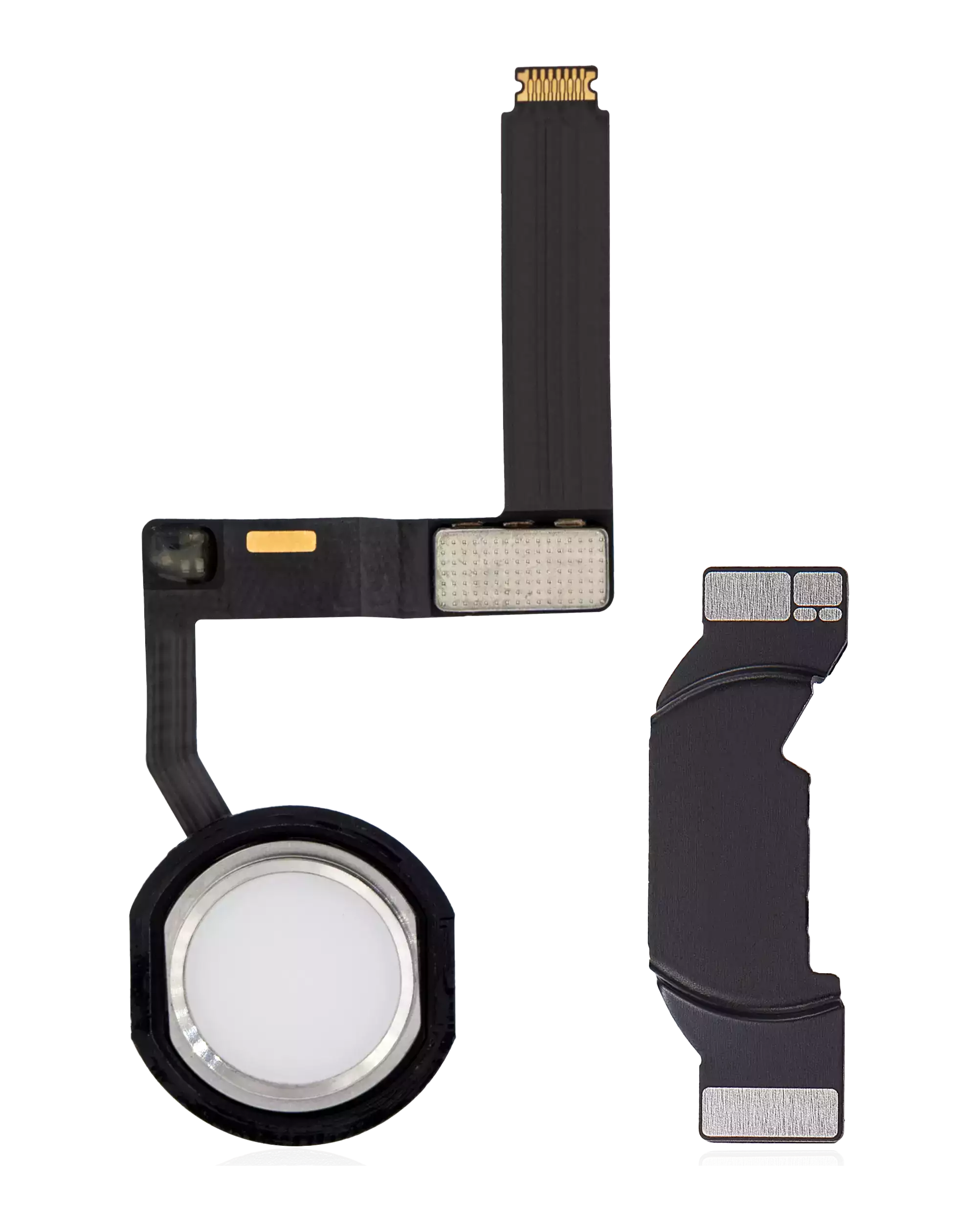 Home Button With Flex Cable Compatible For Ipad Pro 9.7" (Silver)