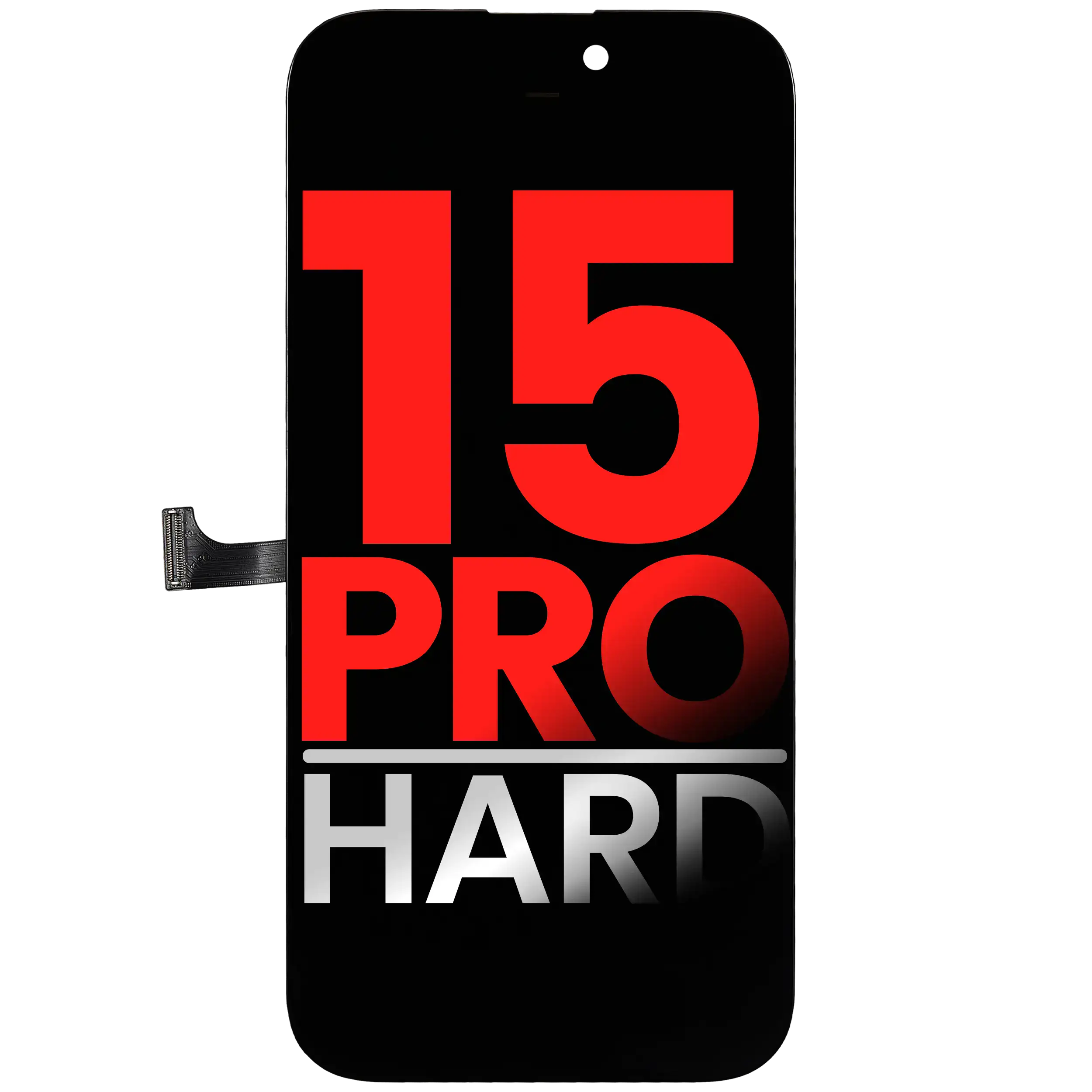 Oled Assembly Compatible For Iphone 15 Pro (Aftermarket Plus: Hard)