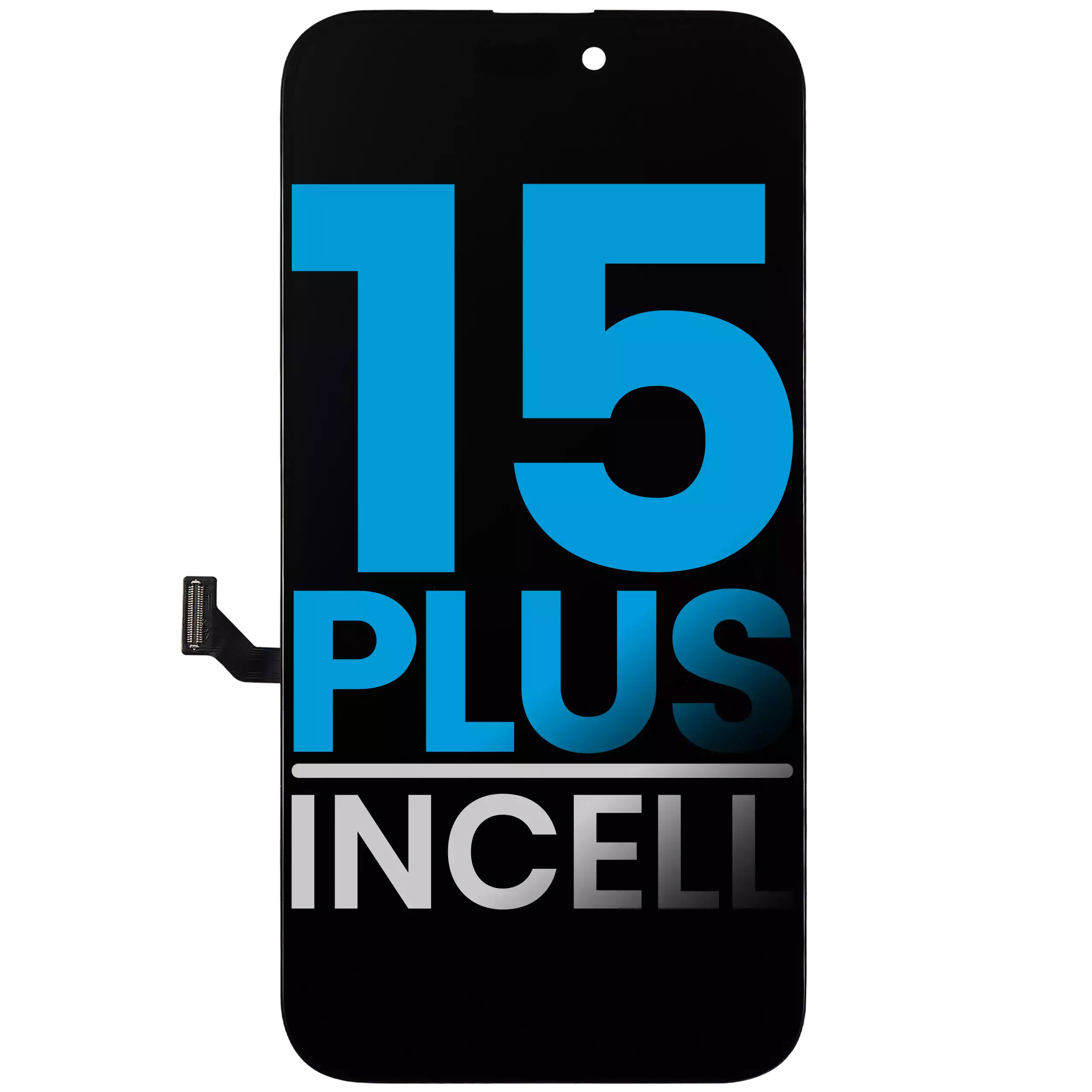 Lcd Assembly Compatible For Iphone 15 Plus (Aftermarket: Aq7 / Incell)