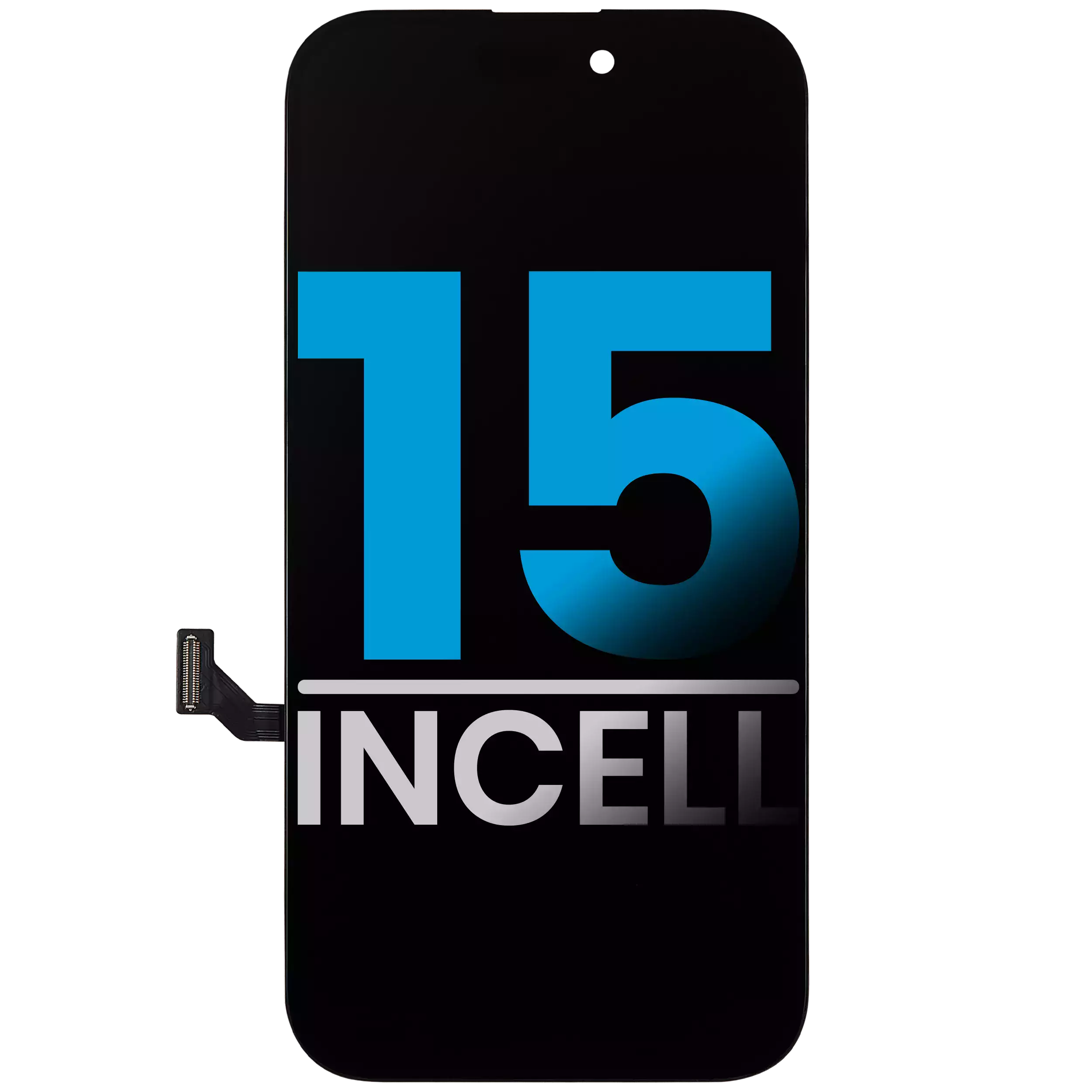 Lcd Assembly Compatible For Iphone 15 (Aftermarket: Aq7 / Incell)
