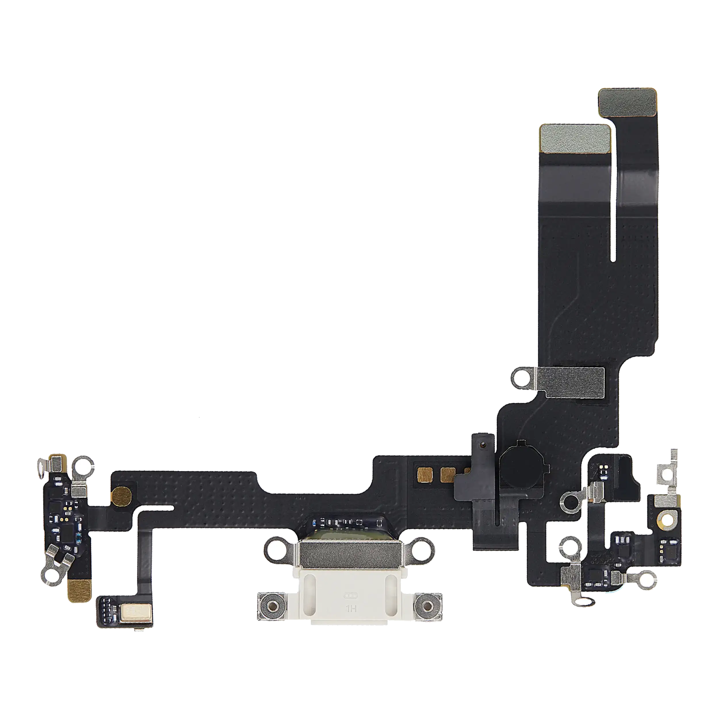Charging Port Flex Cable Compatible For Iphone 14 (Used  Pull) (Starlight)