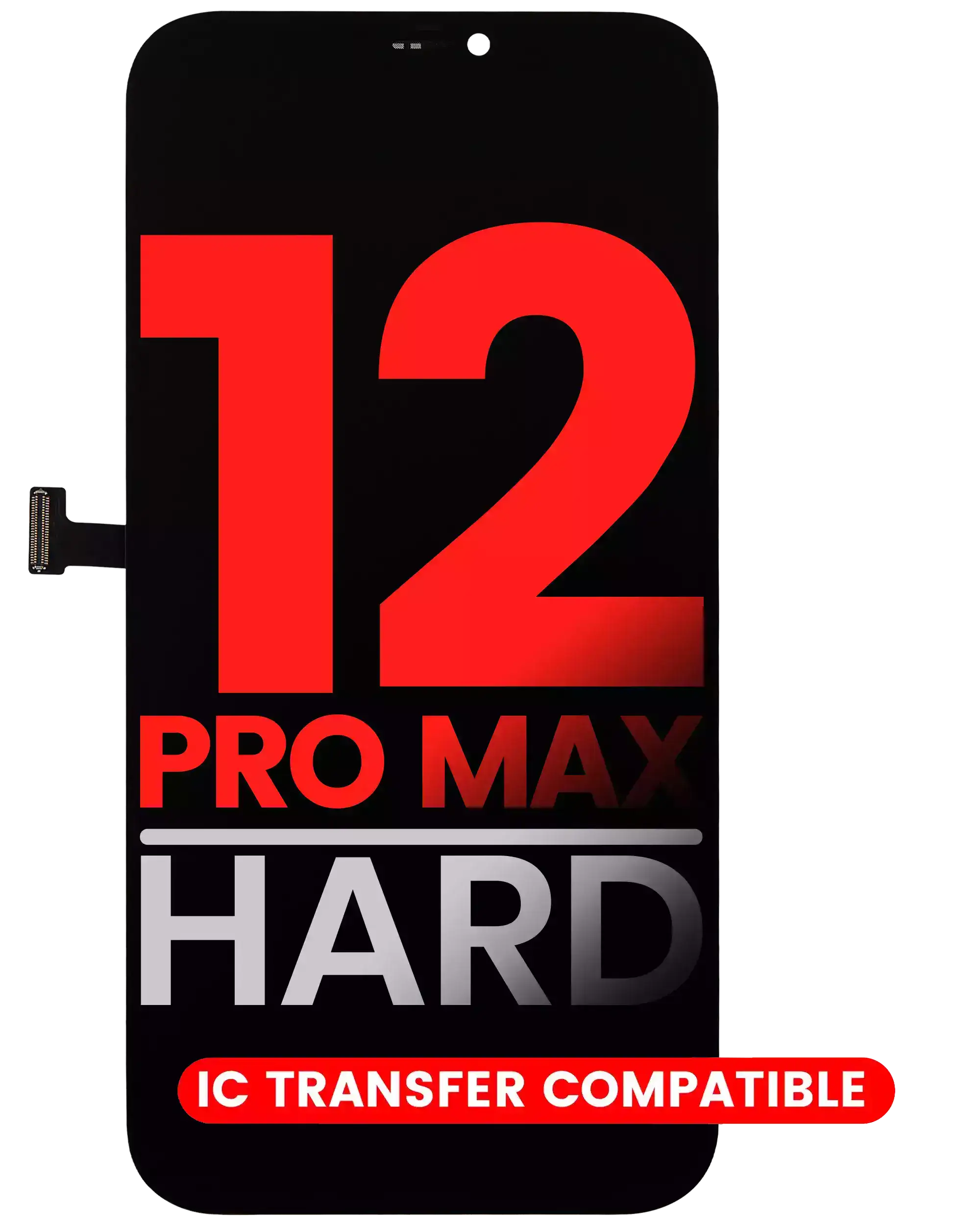 Oled Assembly Compatible For Iphone 12 Pro Max (Aftermarket Plus: Hard)