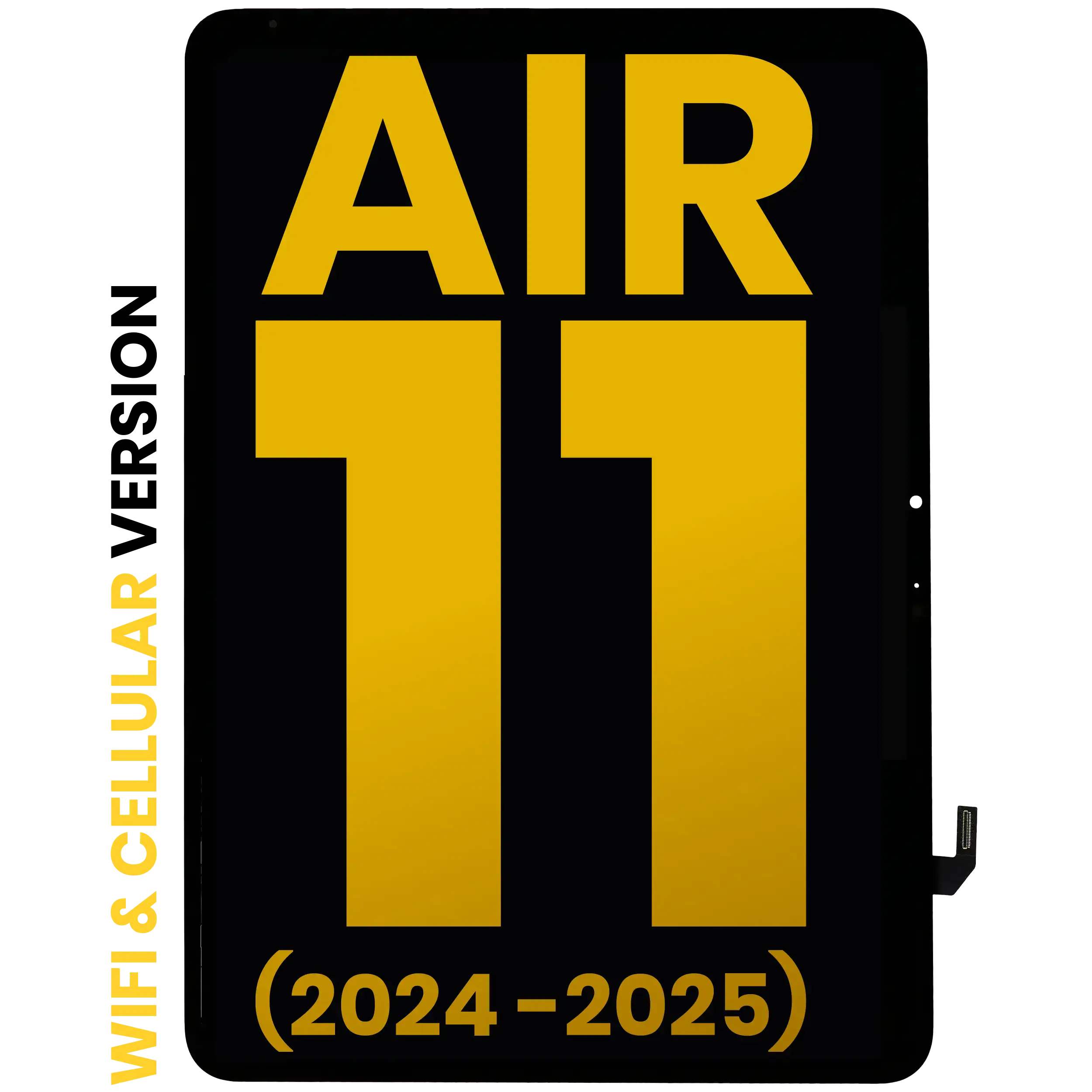 Lcd Assembly With Digitizer Compatible For Ipad Air 11" (2024) / Air 11" (2025) (Wifi / Cellular) (Refurbished) (All Colors)