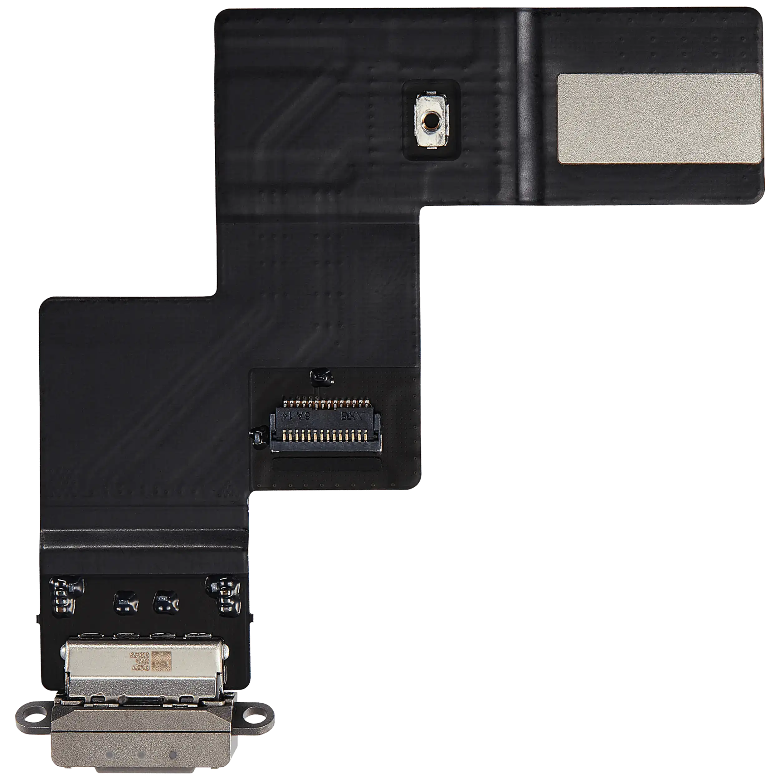 Charging Port Flex Cable Compatible For Ipad Air 13" (2024) (Premium) (Space Gray)