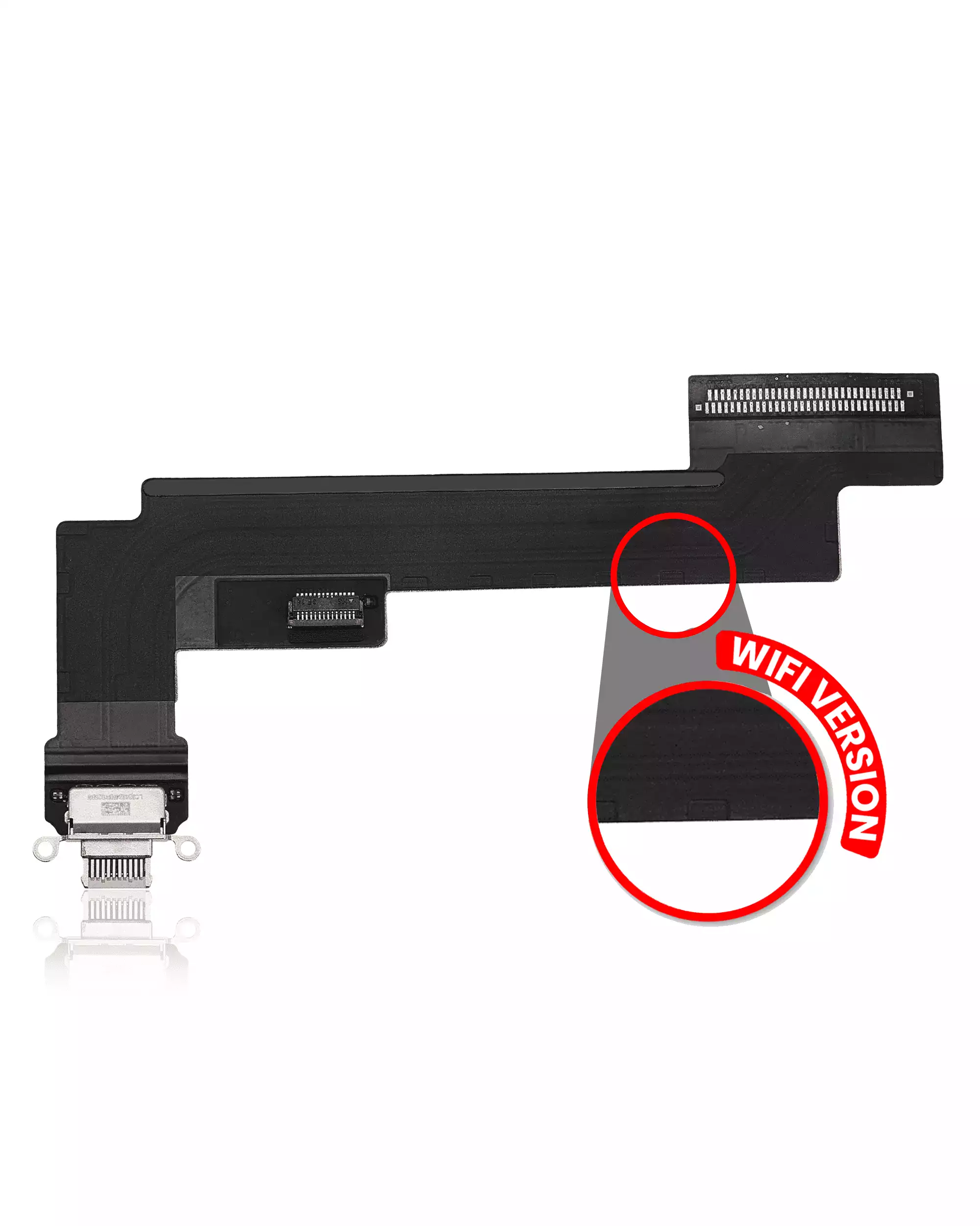Charging Port Flex Cable Compatible For Ipad Air 5 (Wifi Only) (Used  Pull: Grade A) (Pink)