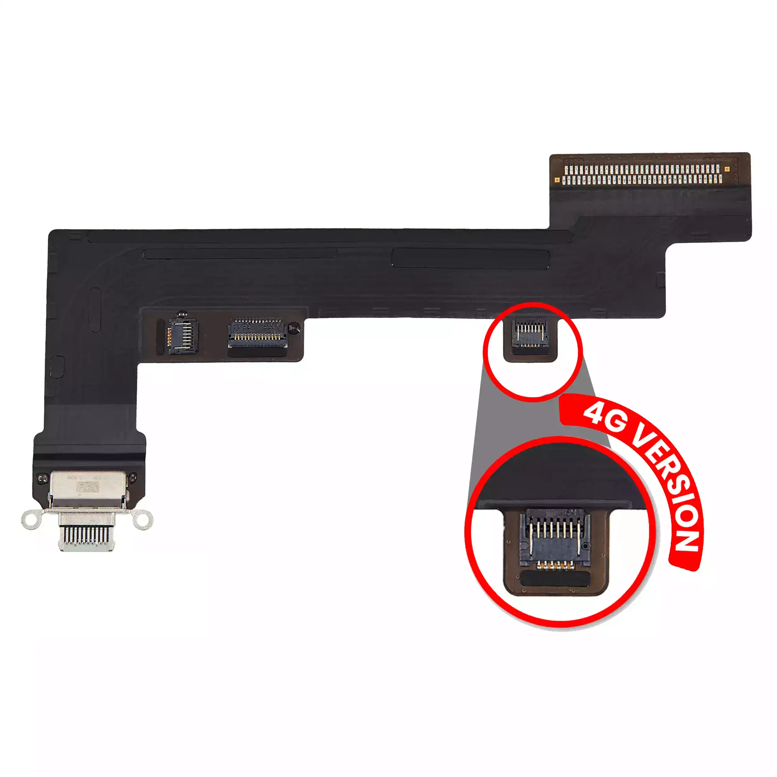 Charging Port Flex Cable Compatible For Ipad Air 4 (Cellular) (Used  Pull: Grade A) (Green)