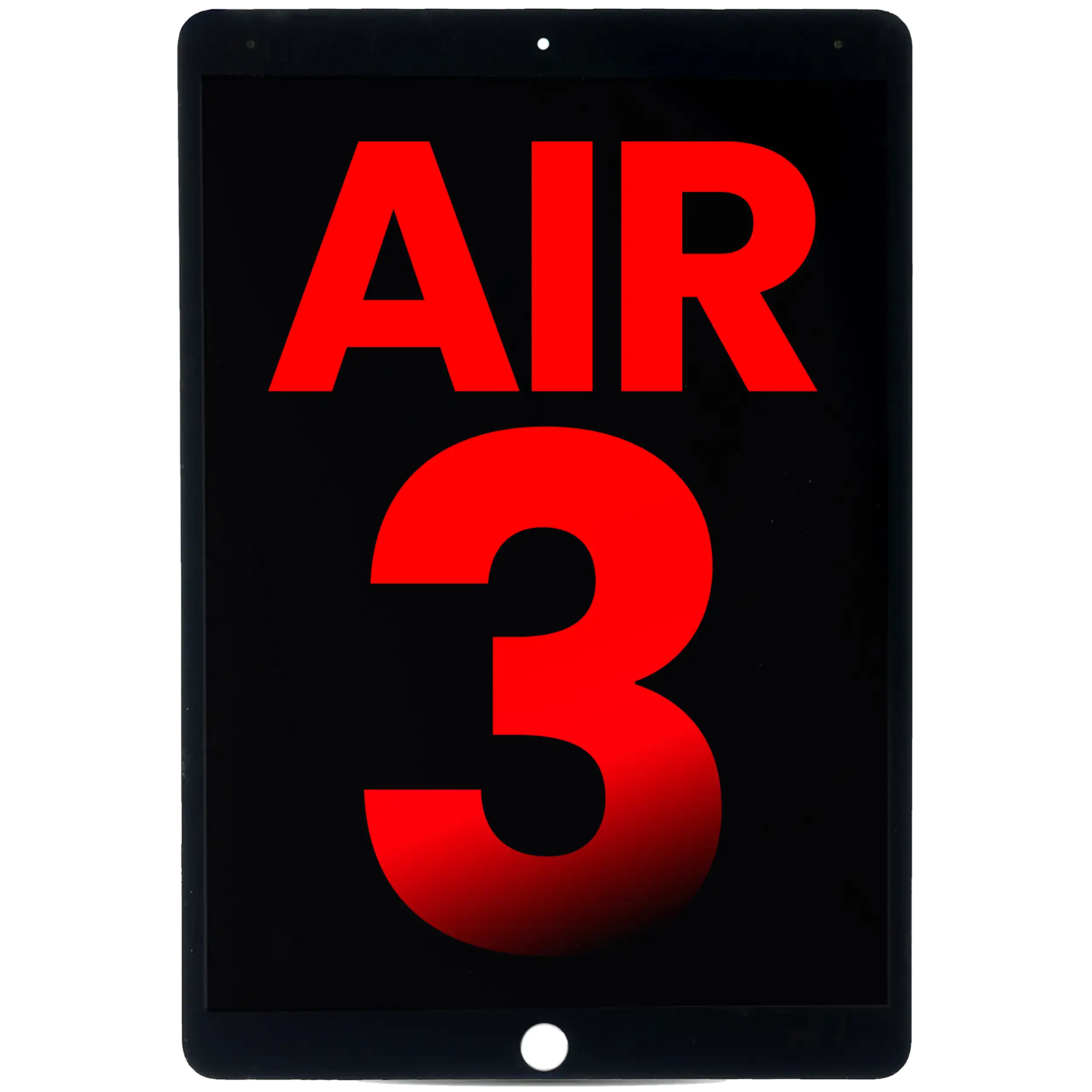 Lcd Assembly With Digitizer Compatible For Ipad Air 3 (Aftermarket Plus) (Black)