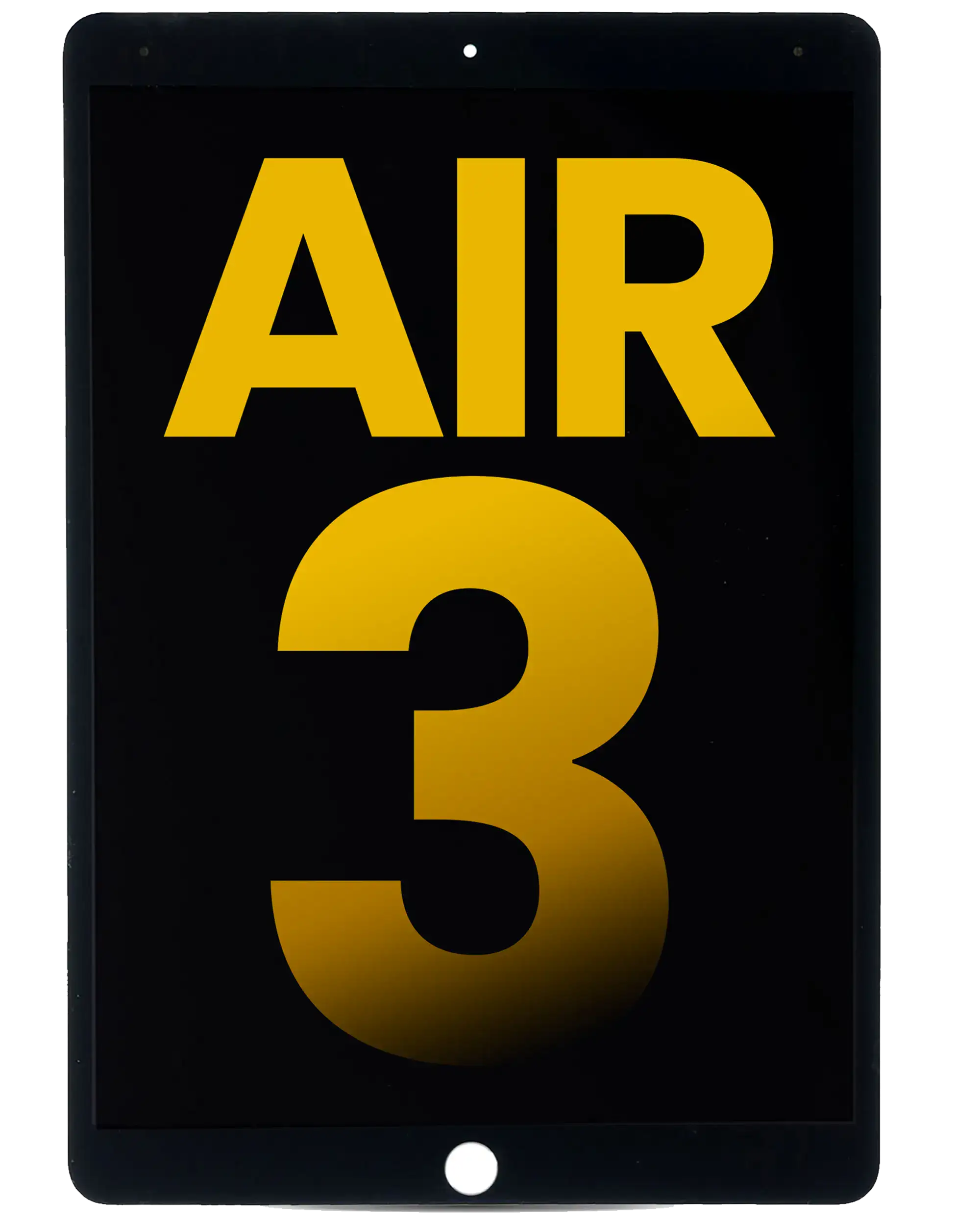 Lcd Assembly With Digitizer Compatible For Ipad Air 3 (Refurbished) (Black)