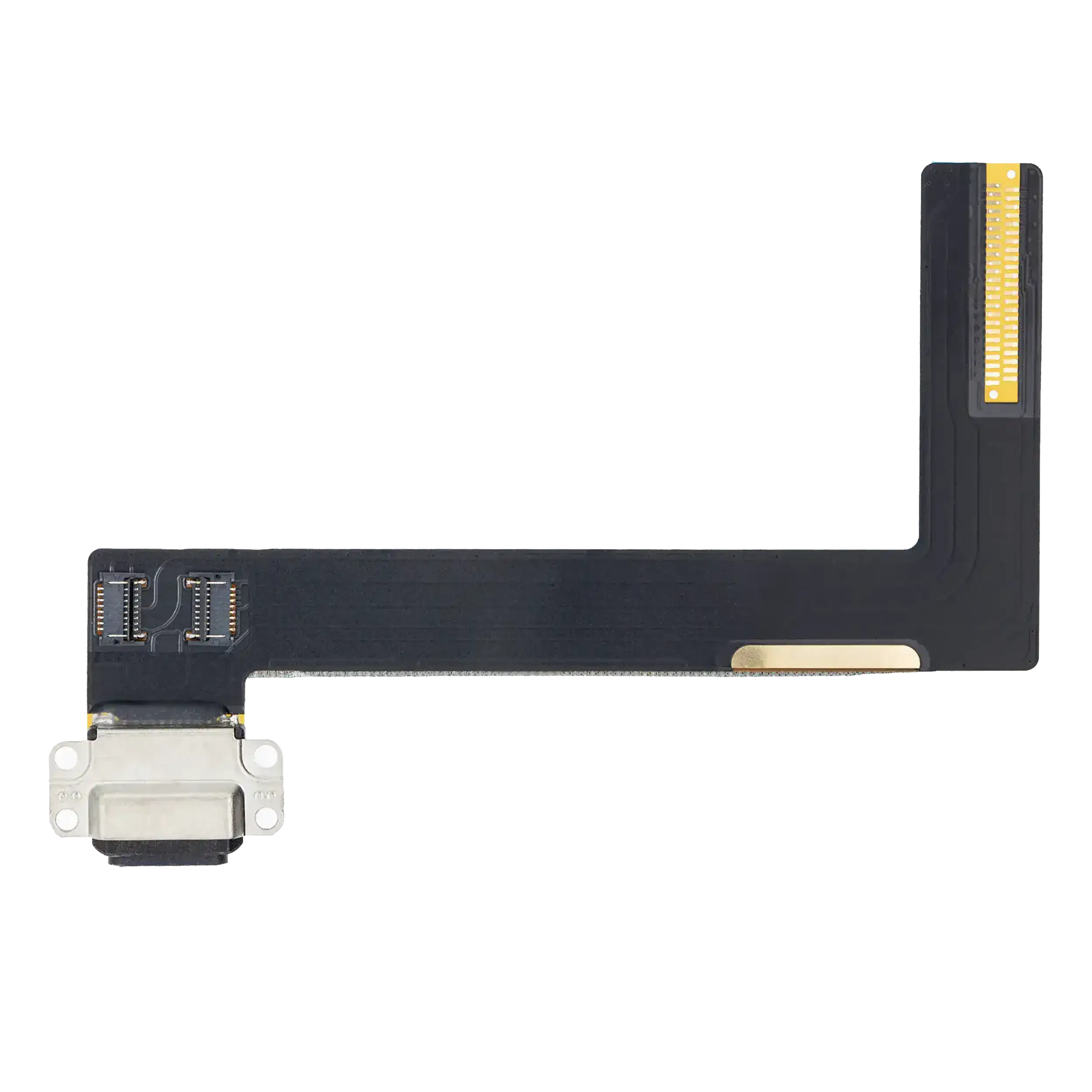 Charging Port Flex Cable Compatible For Ipad Air 2 (Aftermarket Plus) (Black)