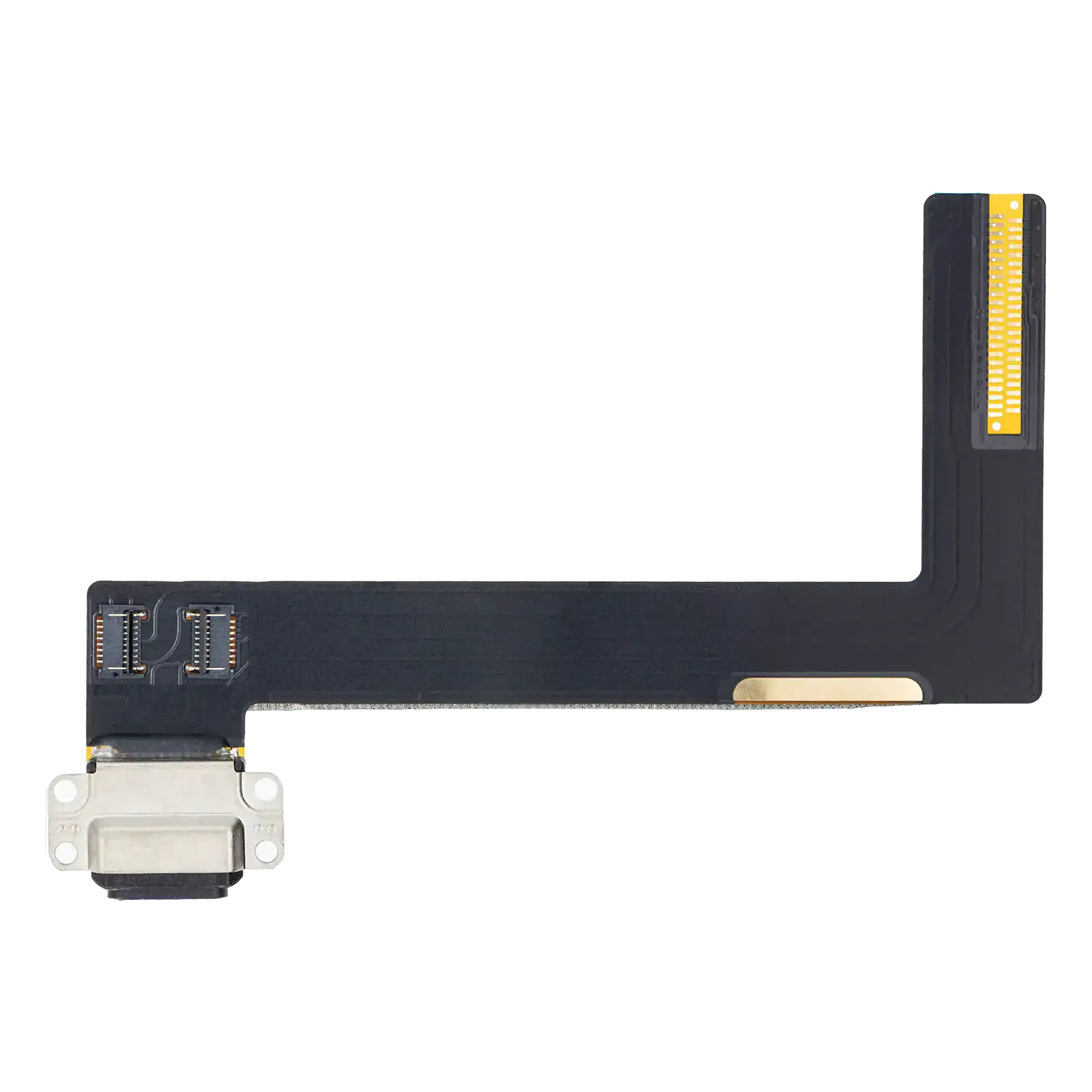 Charging Port Flex Cable Compatible For Ipad Air 2 (Premium) (Black)
