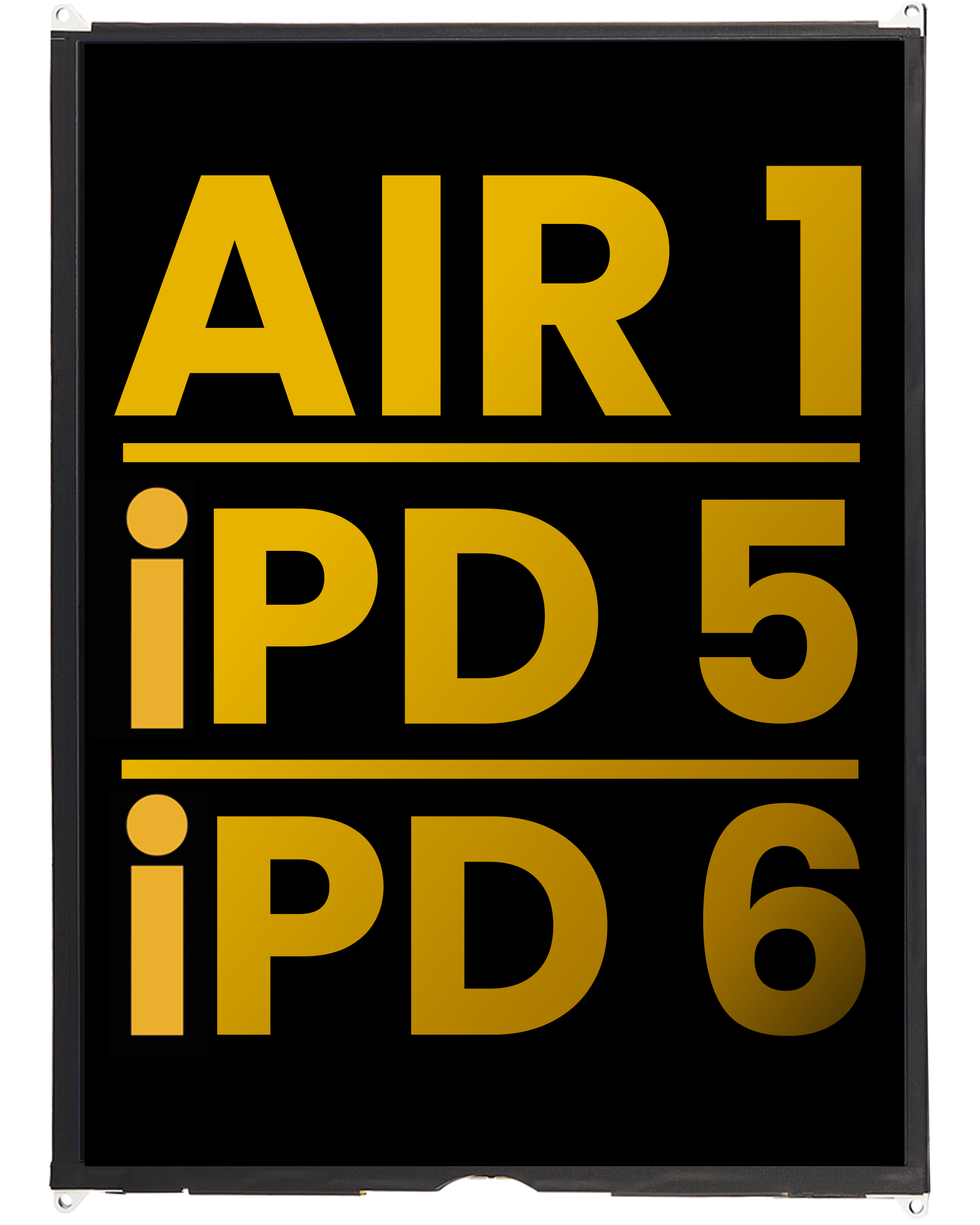 Lcd Compatible For Ipad Air 1 / Ipad 5 (2017) / Ipad 6 (2018) (Refurbished)