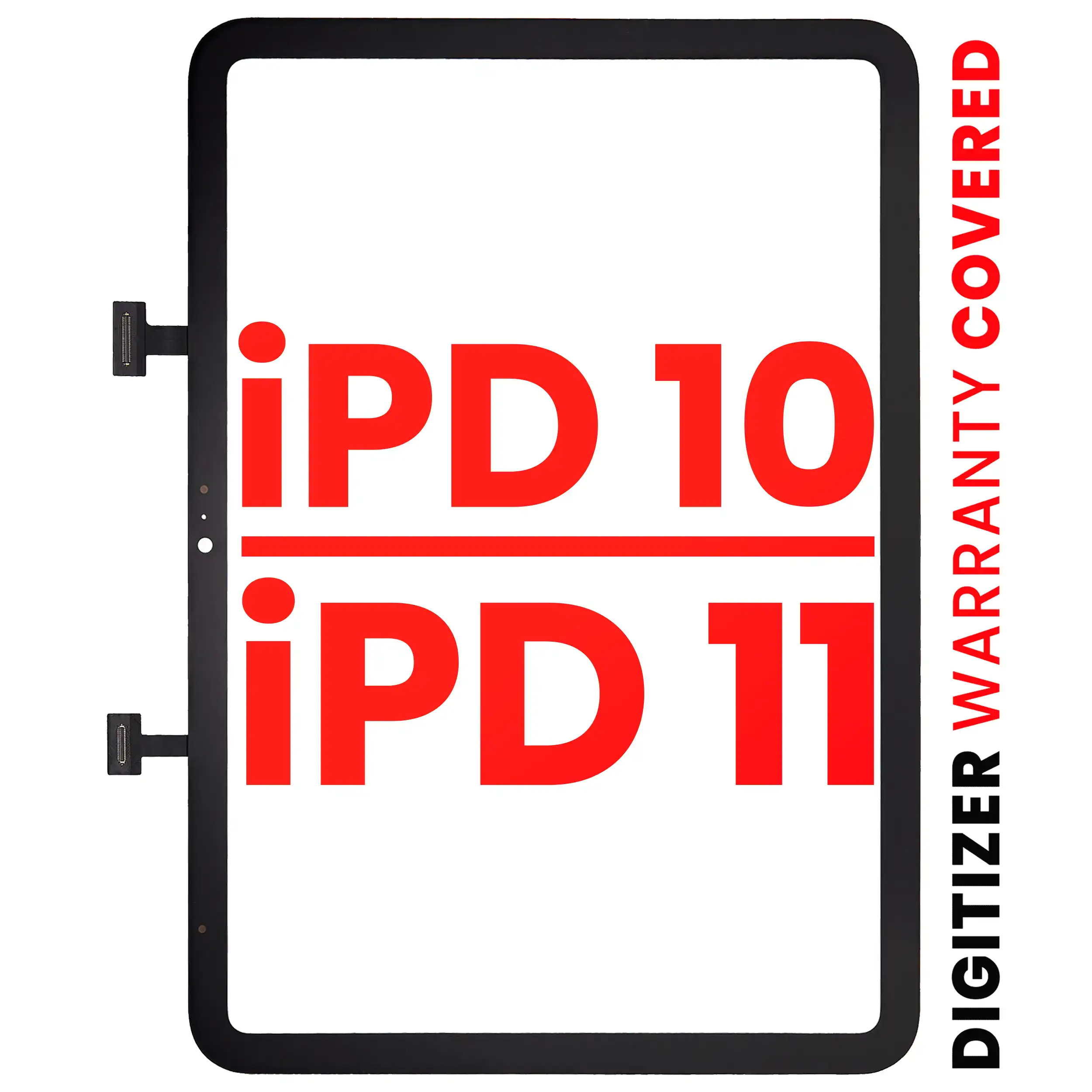Digitizer Compatible For Ipad 10 (2022) / Ipad 11 (2025) (Aftermarket Pro: Xo7) (Wifi / Cellular) (All Colors)