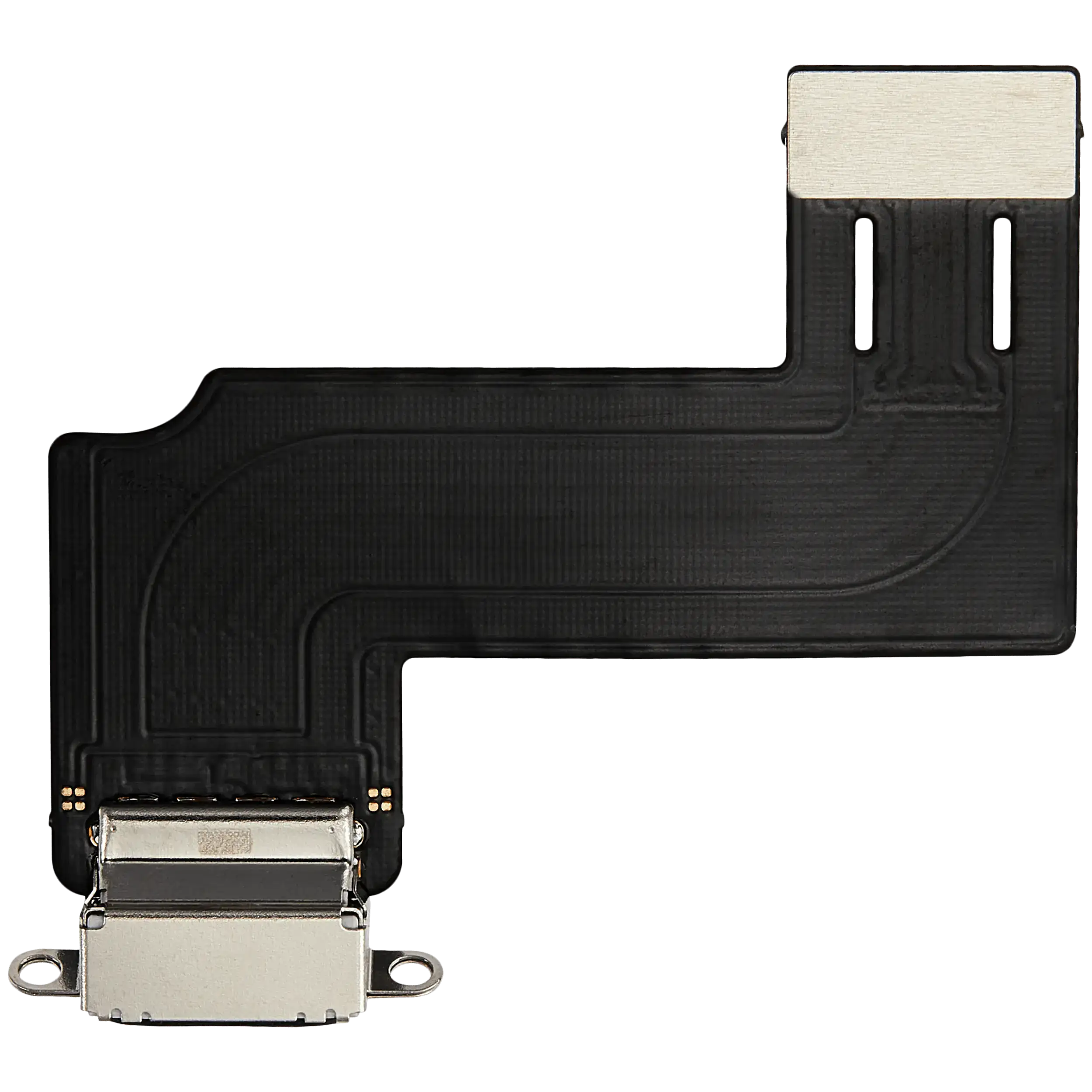 Charging Port Flex Cable Compatible For Ipad 11 (2025) (Wifi / Cellular) (Aftermarket Plus) (Silver)