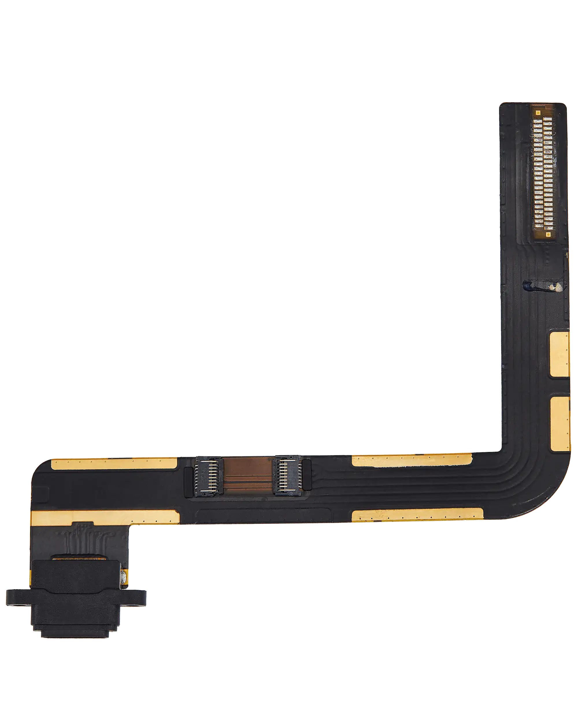 Charging Port Flex Cable Compatible For Ipad 7 (2019) / Ipad 8 (2020) / Ipad 9 (2021) (Used  Pull: Grade A) (Black)