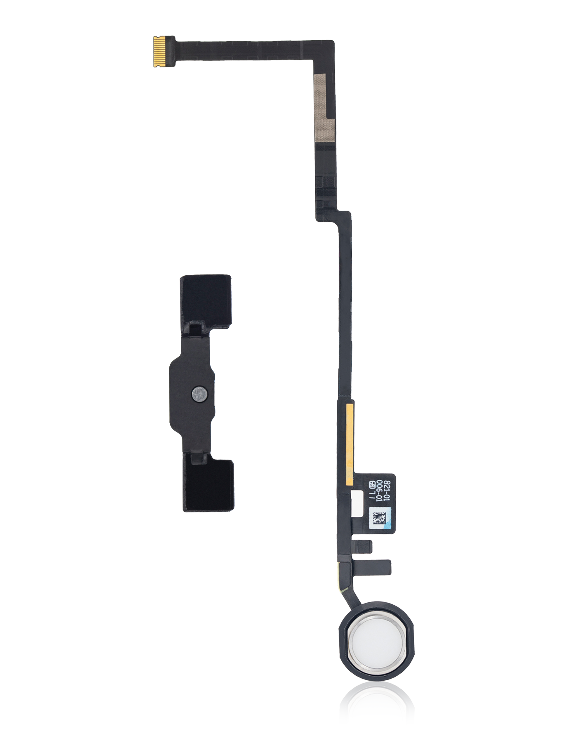 Home Button Flex Cable Compatible For Ipad 5 (2017) / Ipad 6 (2018) (Aftermarket Plus) (White)