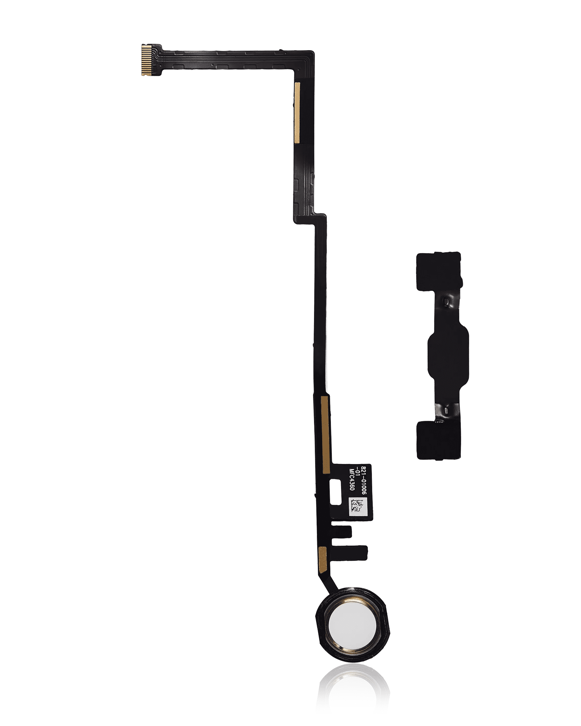 Home Button Flex Cable Compatible For Ipad 5 (2017) / Ipad 6 (2018) (Aftermarket Plus) (Rose Gold)