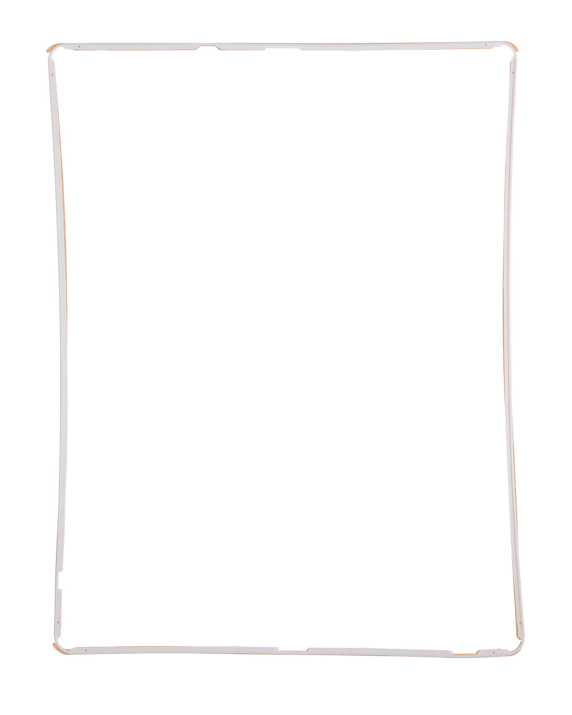 Frame With Adhesive Compatible For Ipad 3 / Ipad 4 (White)
