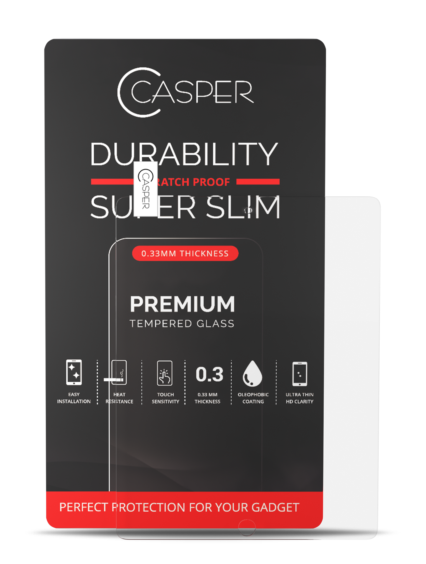 Casper Screen Protector Compatible For Ipad 2 / Ipad 3 / Ipad 4 (Retail Pack) (Clear)