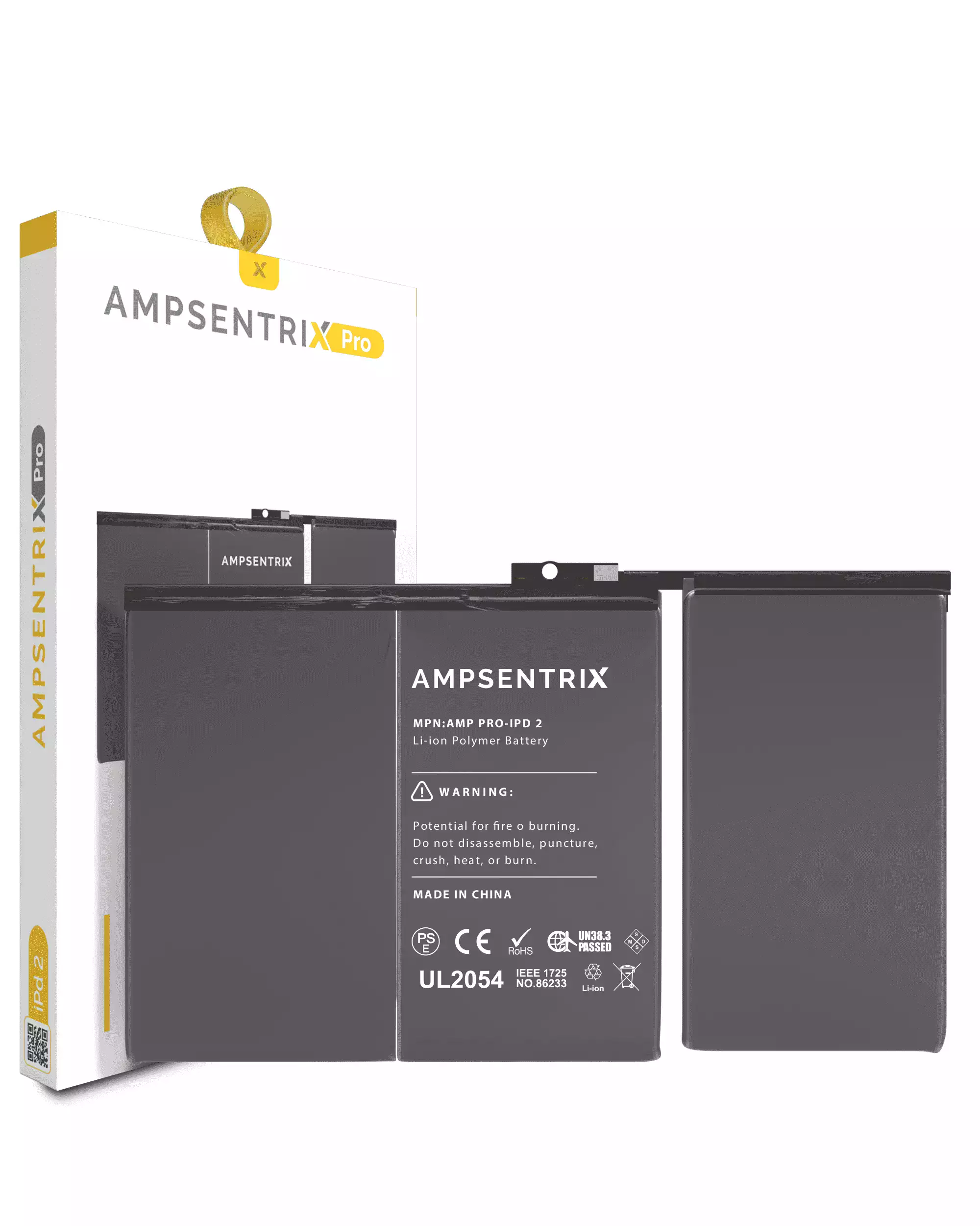 Replacement Battery Compatible For Ipad 2 (Ampsentrix Pro)