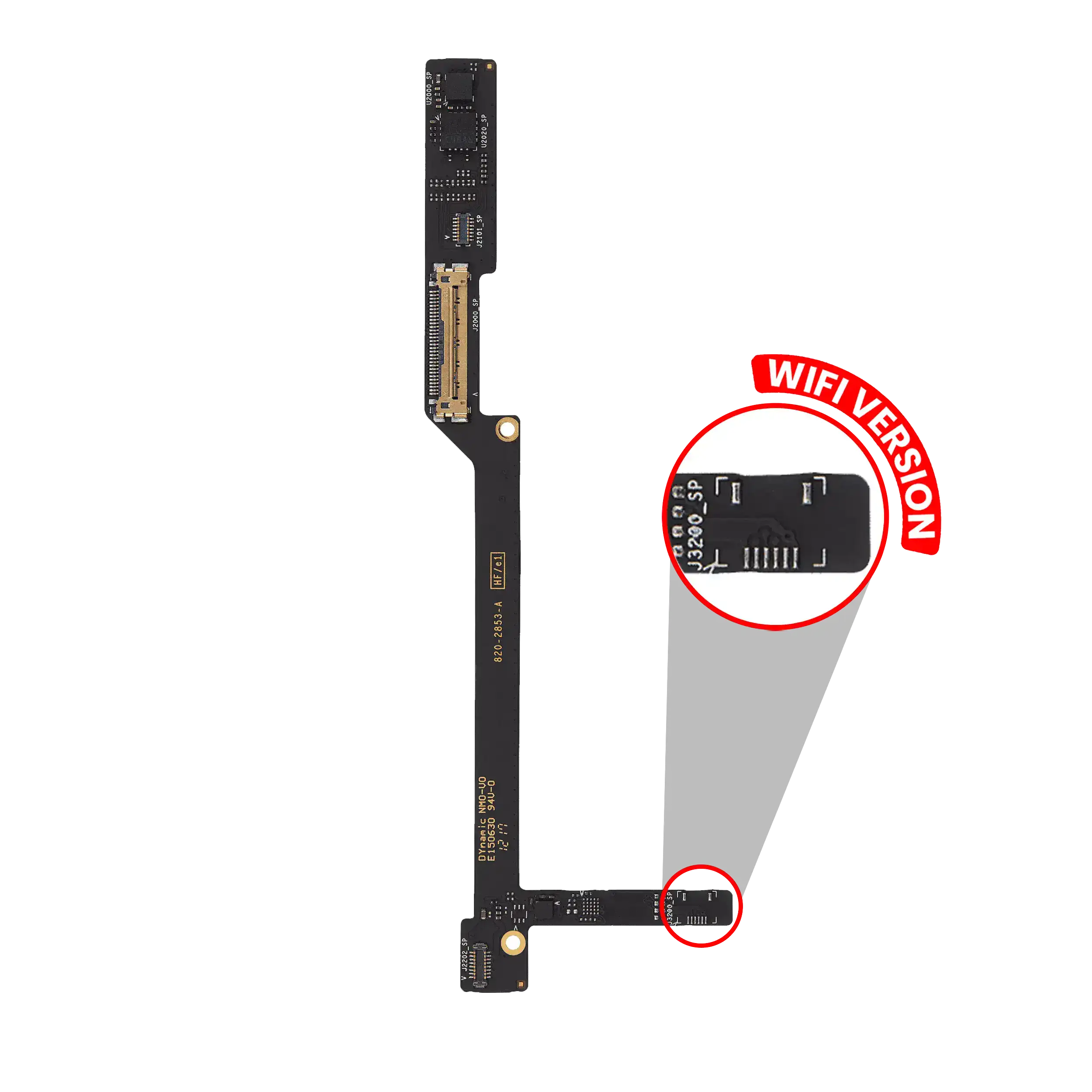Lcd Power Switch Connection Board Compatible For Ipad 2 (Wifi Only)