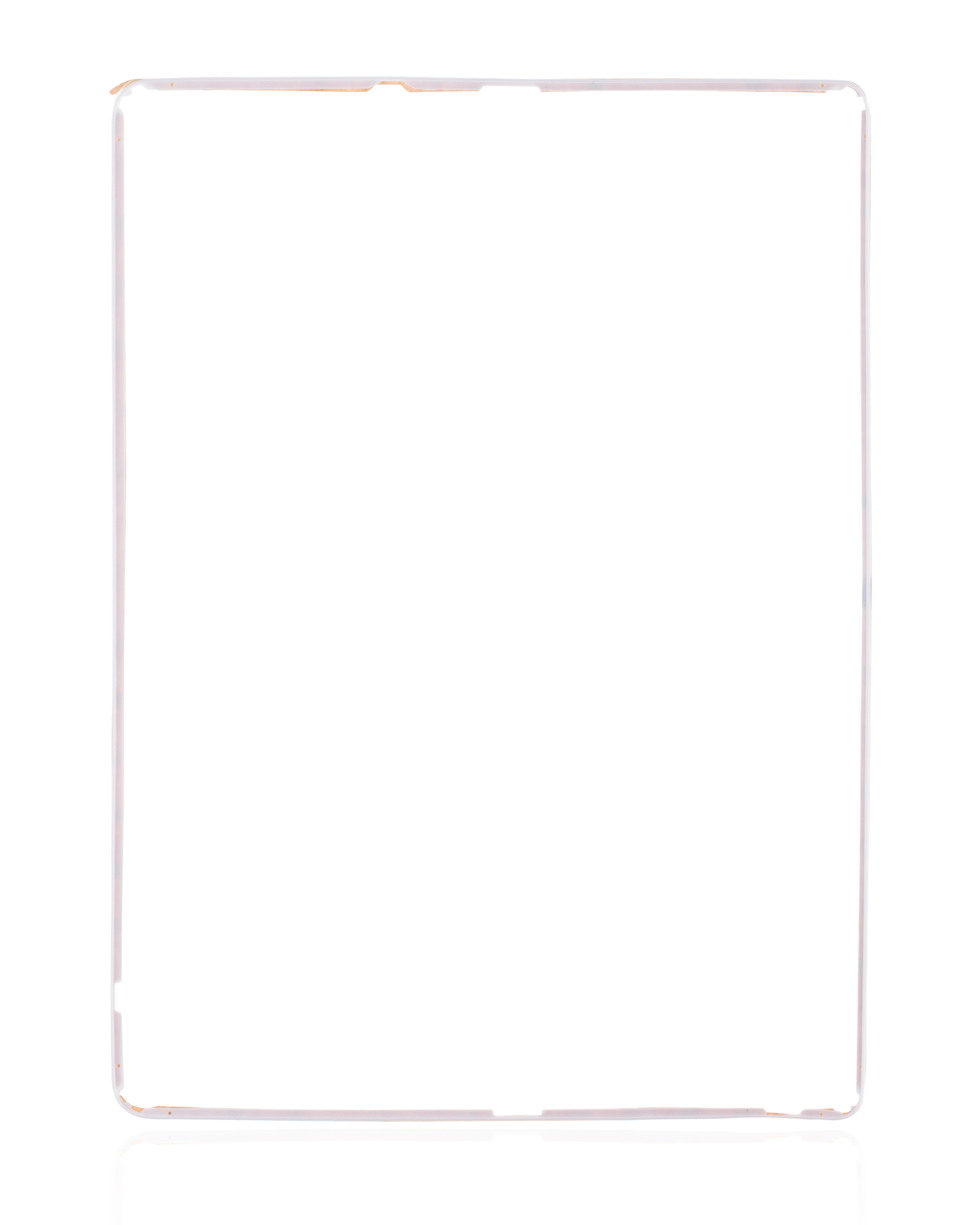 Frame With Adhesive Compatible For Ipad 2 (White)