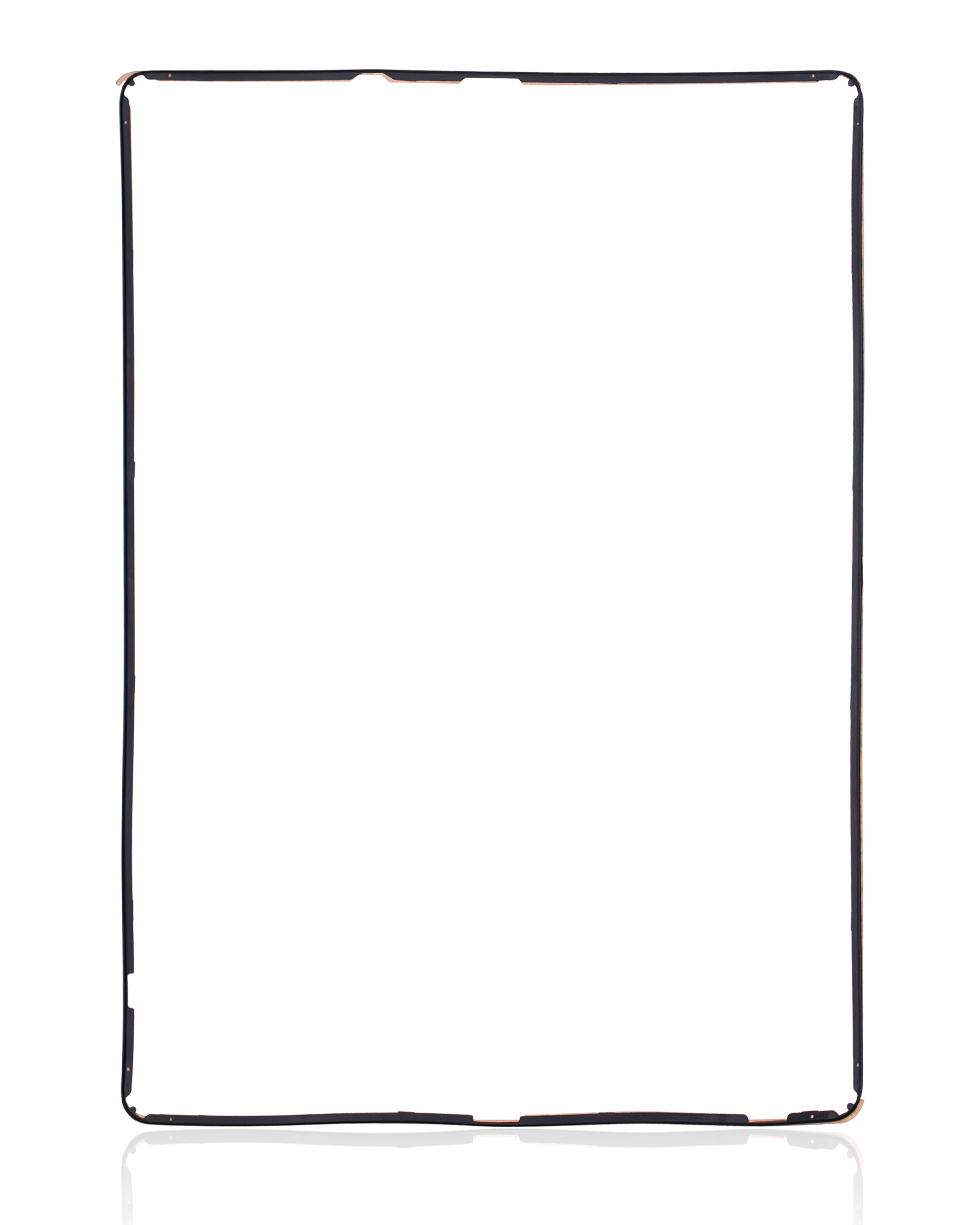 Frame With Adhesive Compatible For Ipad 2 (Black)