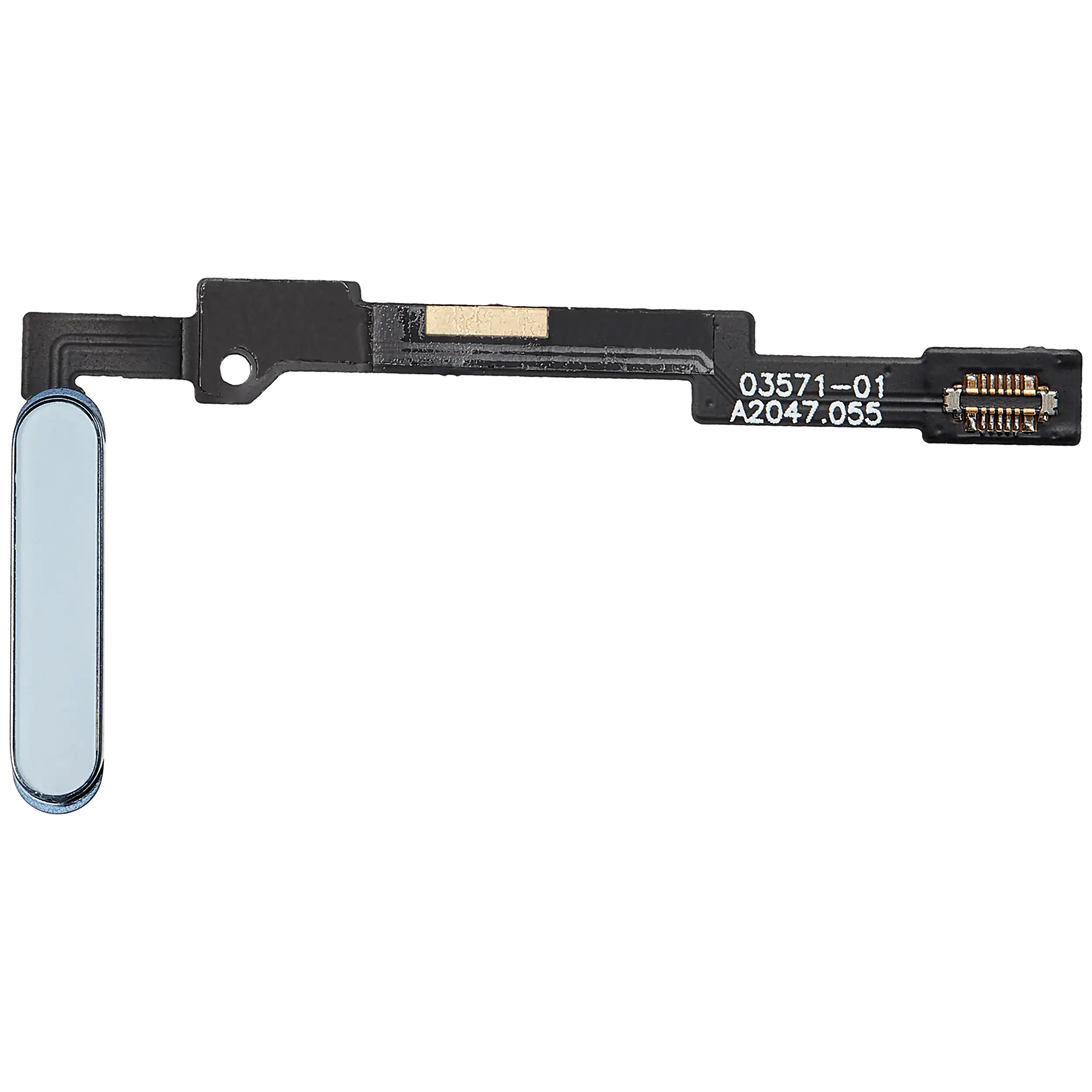 Power Button Flex Compatible For Ipad Mini 7 (2024) (Wifi / Celluar) (Aftermarket Plus) (Blue)