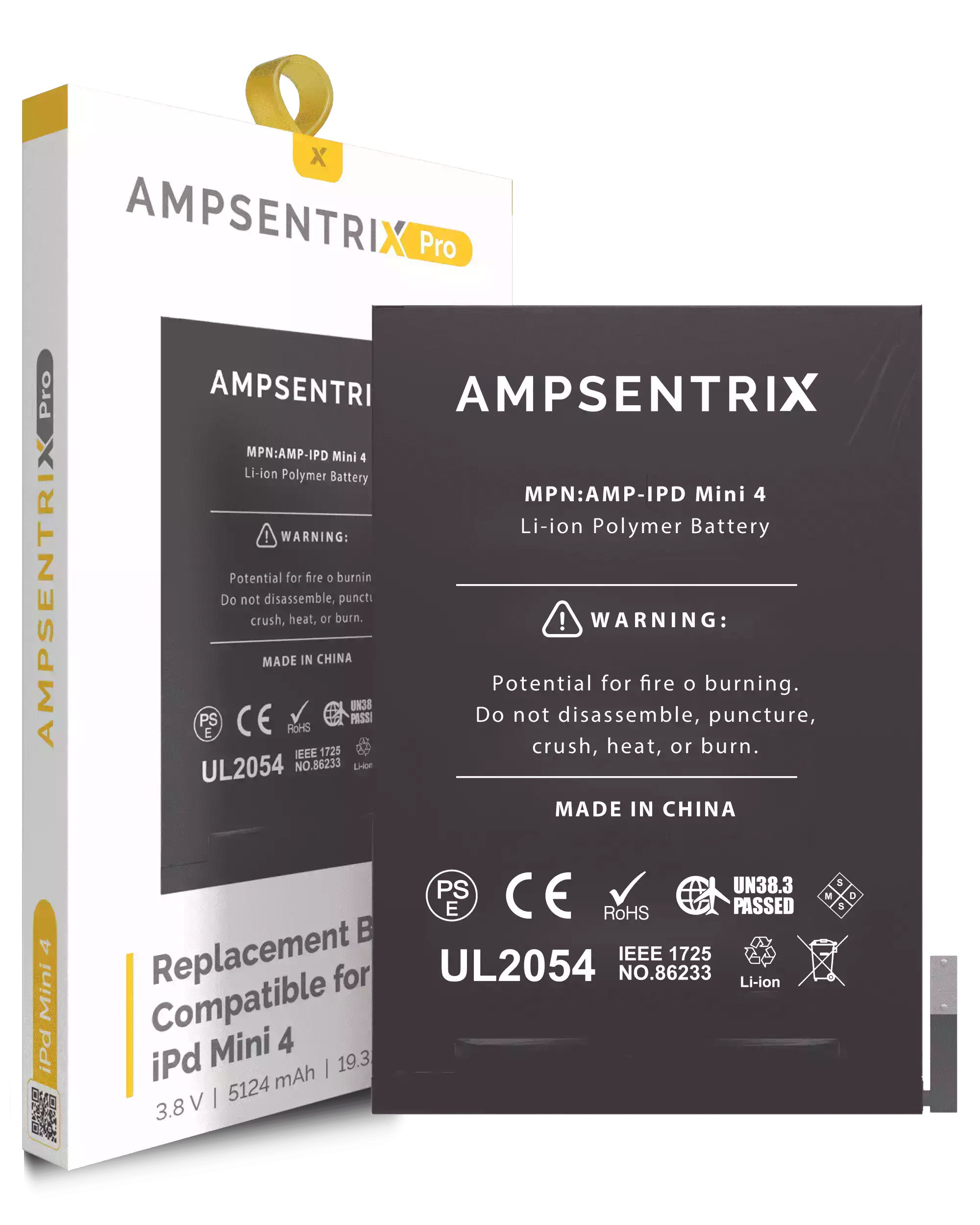 Replacement Battery Compatible For Ipad Mini 4 (Ampsentrix Pro)