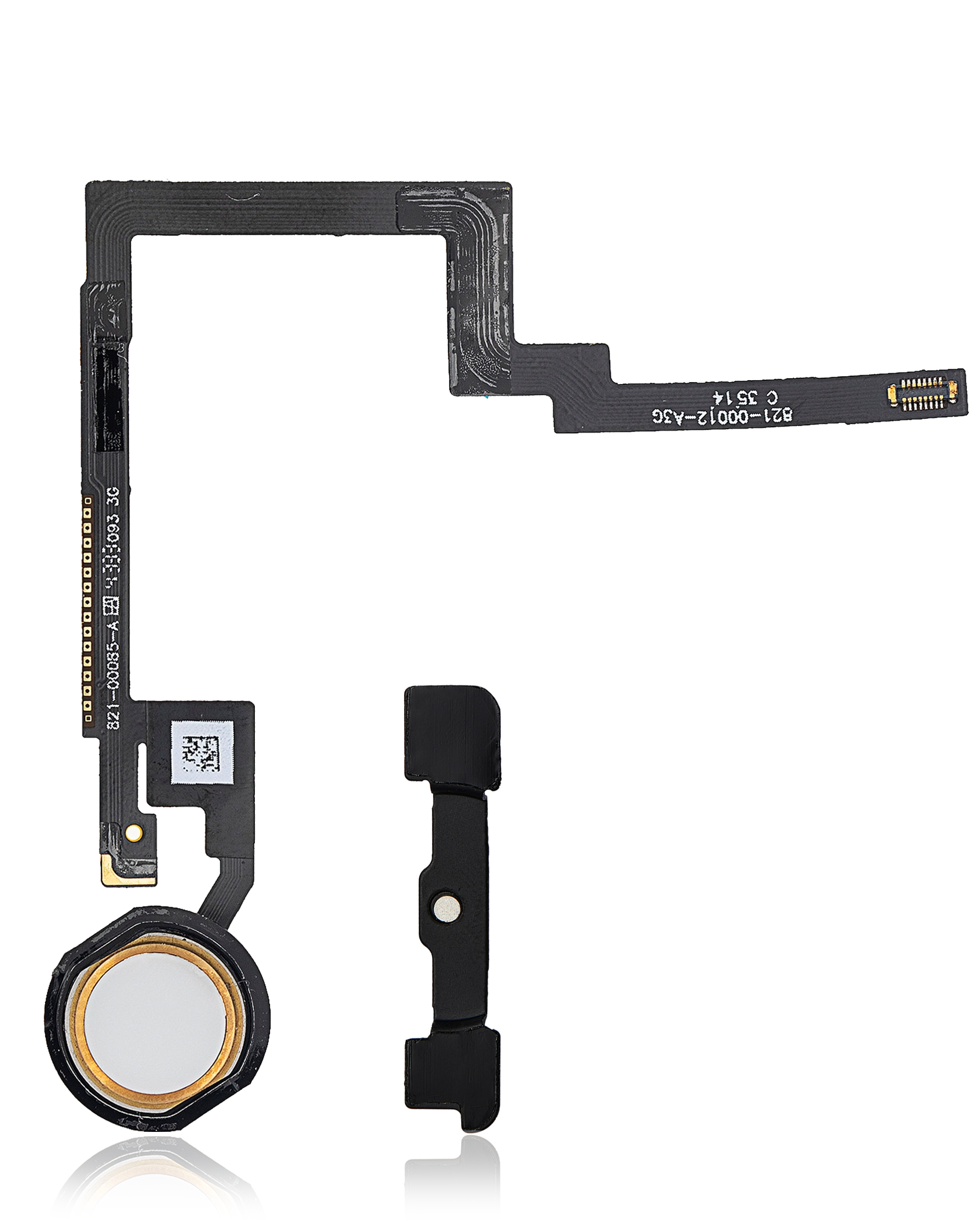Home Button With Flex Compatible For Ipad Mini 3 (Gold)