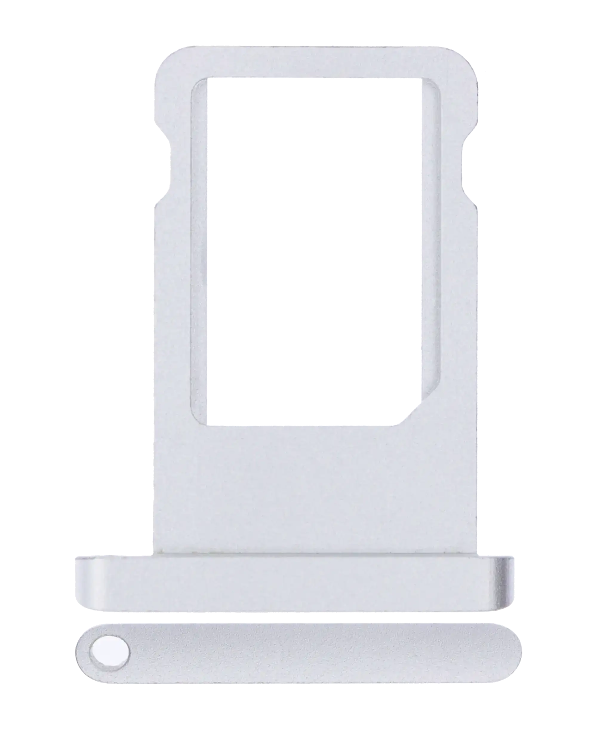 Sim Card Tray Compatible For Ipad Mini 1 / Ipad Mini 2 / Ipad Mini 3 / Ipad Air 1 / Ipad 5 (2017) / Ipad 6 (2018) (Silver)