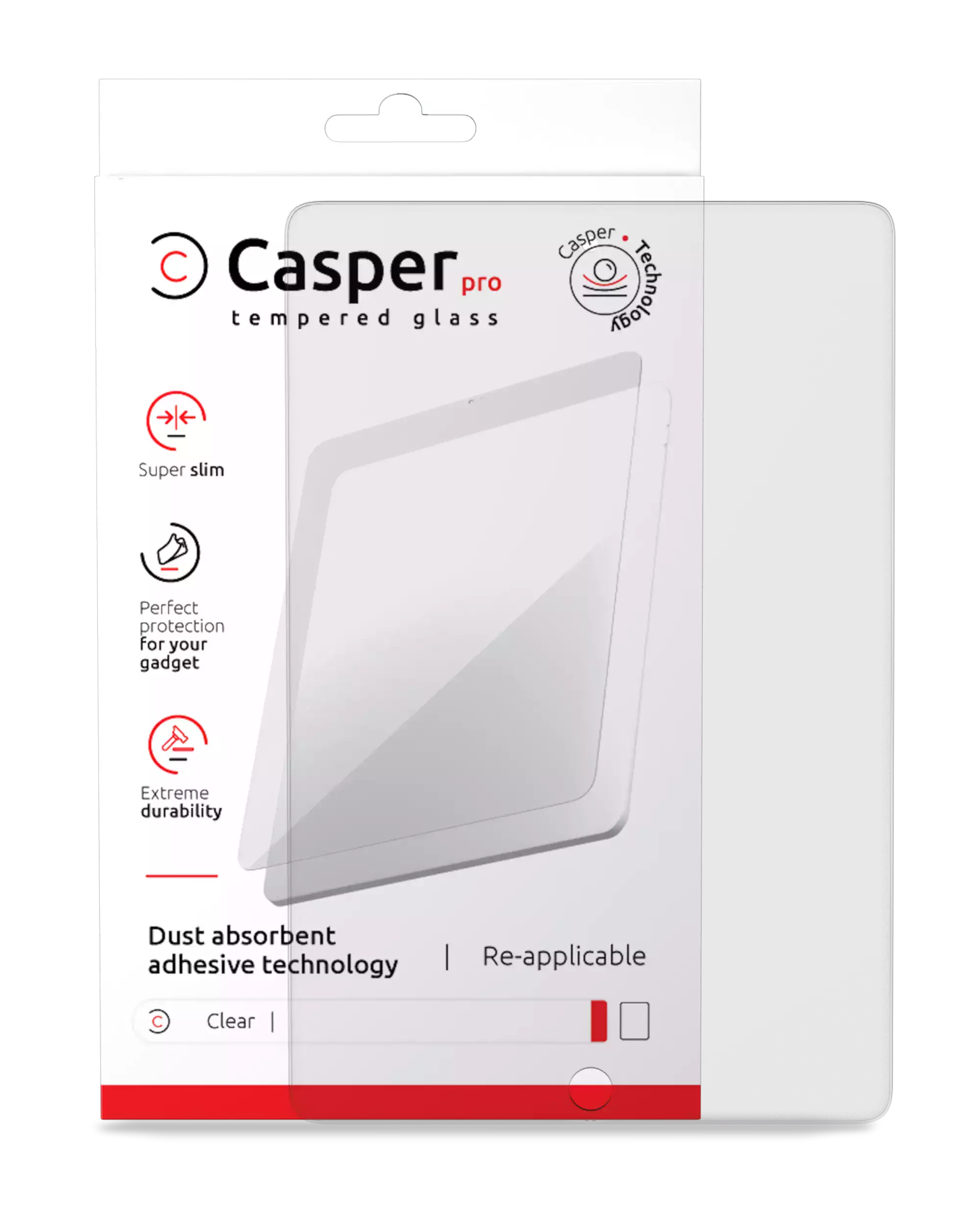 Casper Pro Screen Protector Compatible For Ipad Mini 1 / Ipad Mini 2 / Ipad Mini 3 (100 Pack) (Matte)