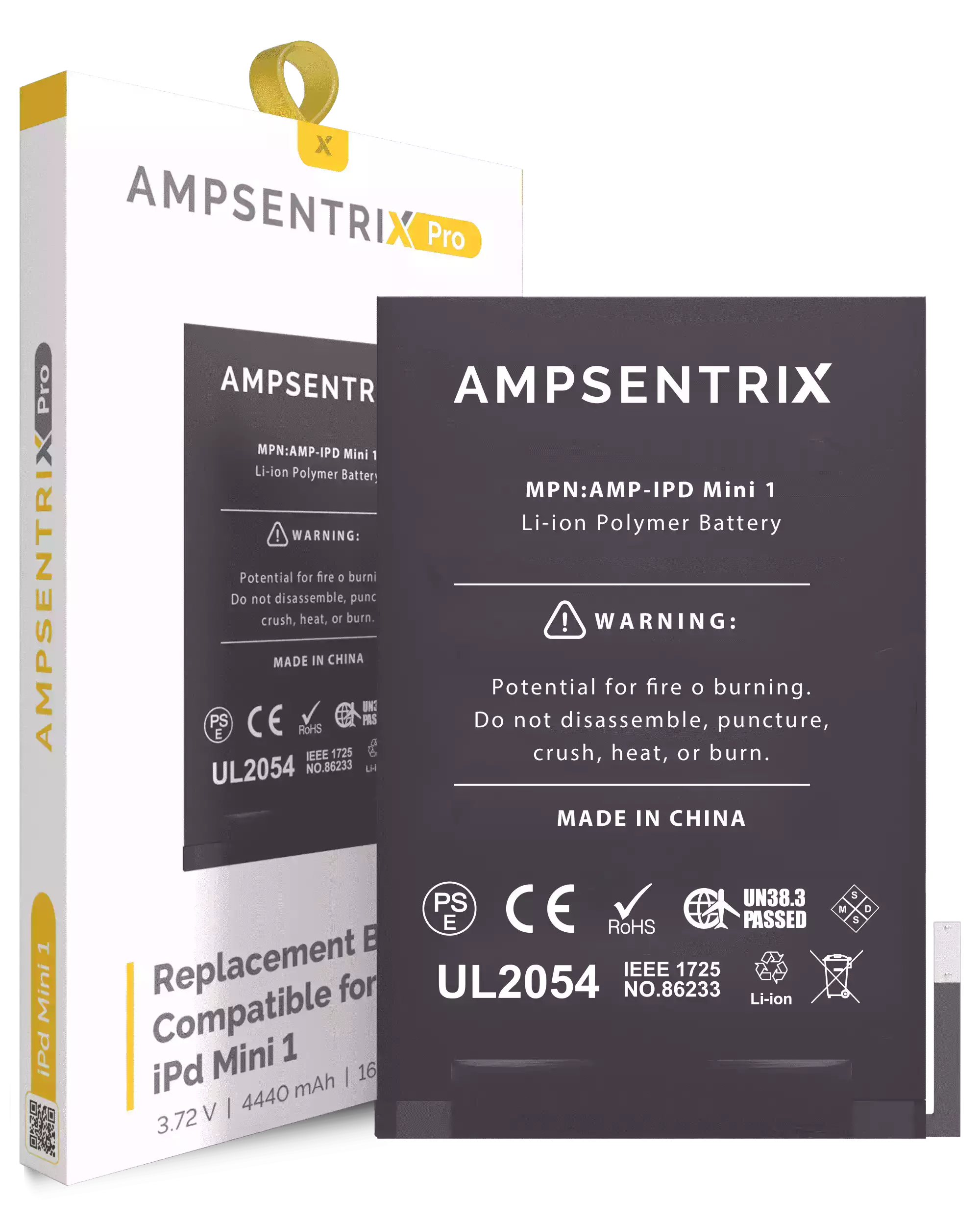 Replacement Battery Compatible For Ipad Mini 1 (Ampsentrix Pro)