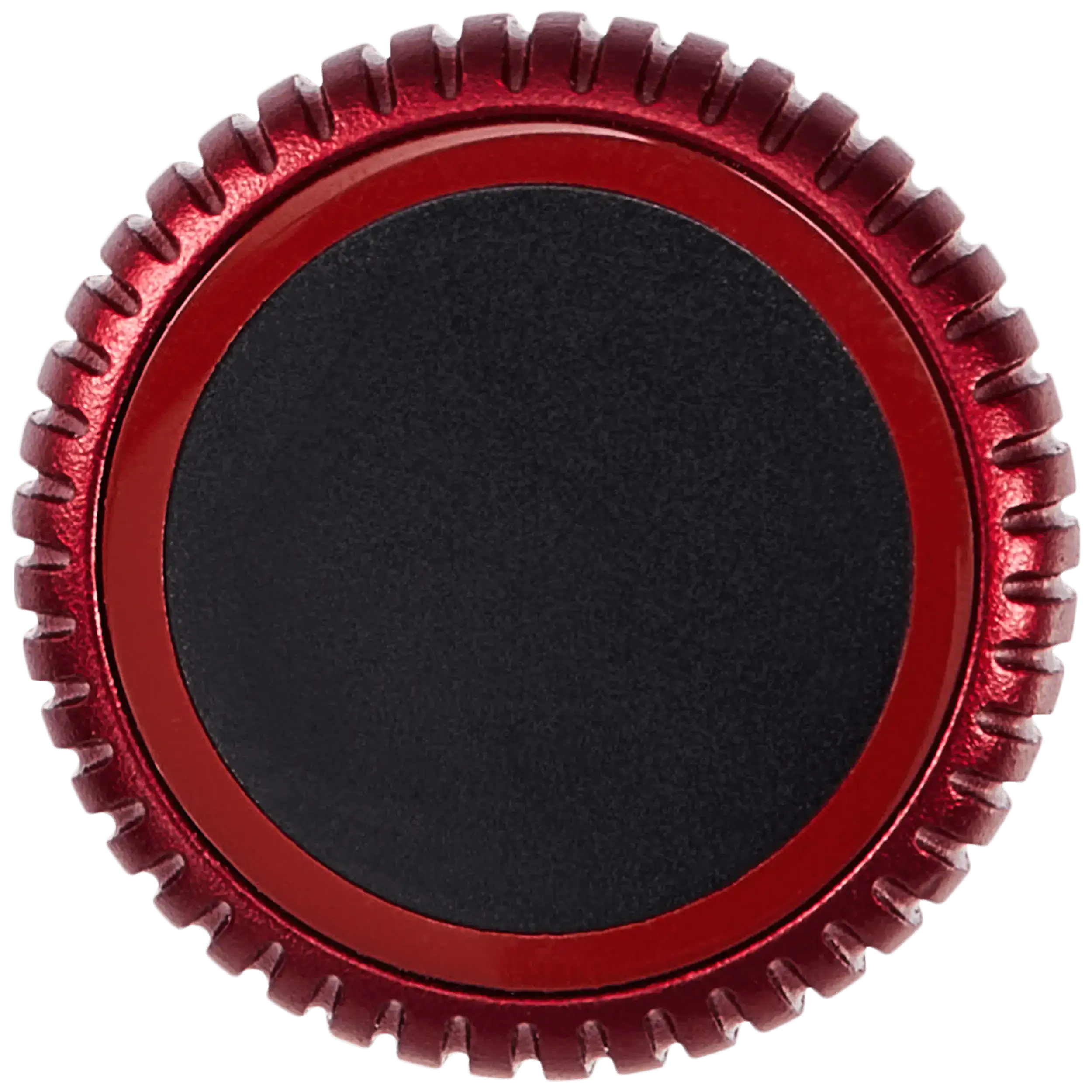 Crown Nut Compatible For Watch Series 7 (41Mm / 45Mm) (Lte Version) (Black / Red)