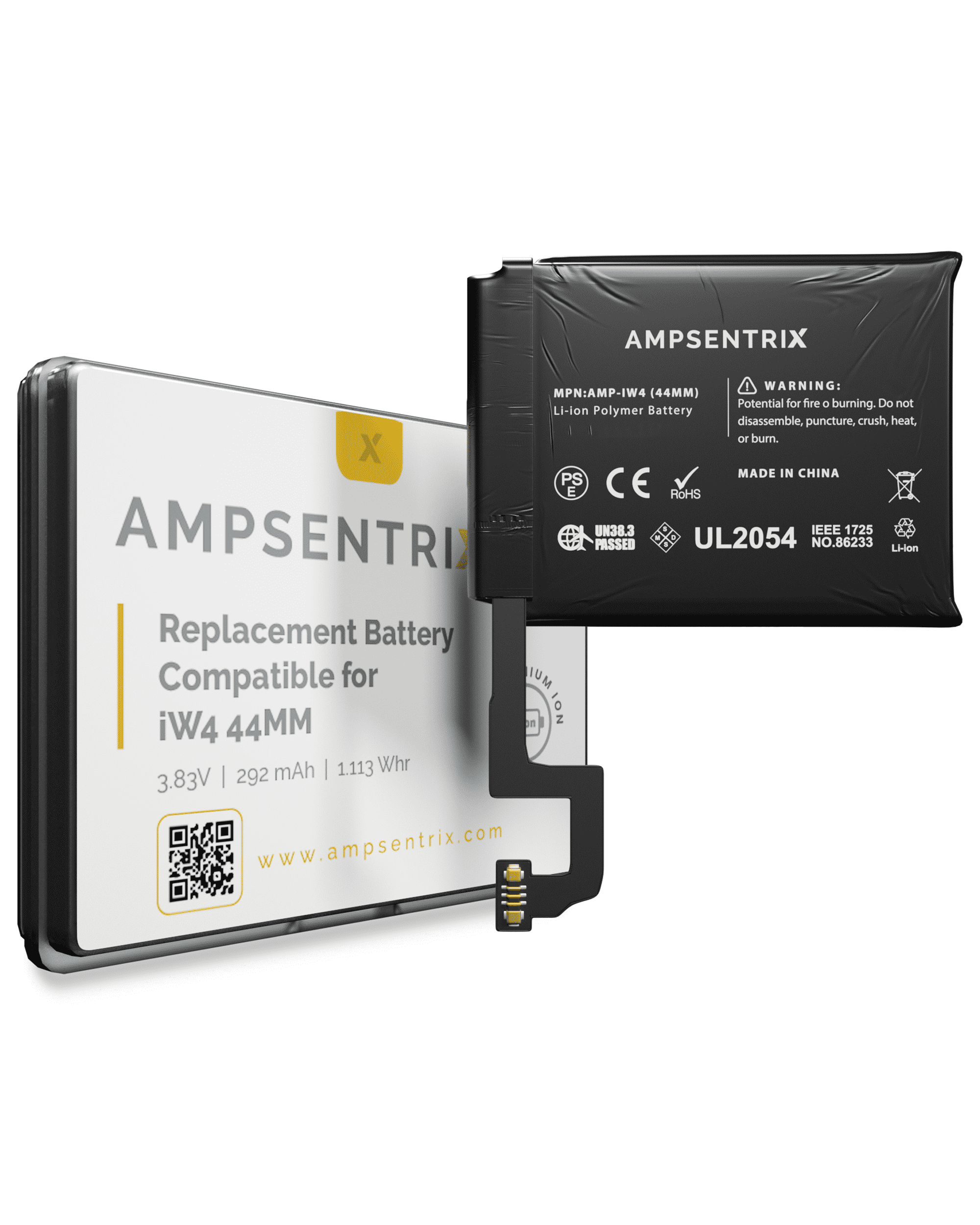 Replacement Battery Compatible For Watch Series 4 (44Mm) (Ampsentrix Pro)