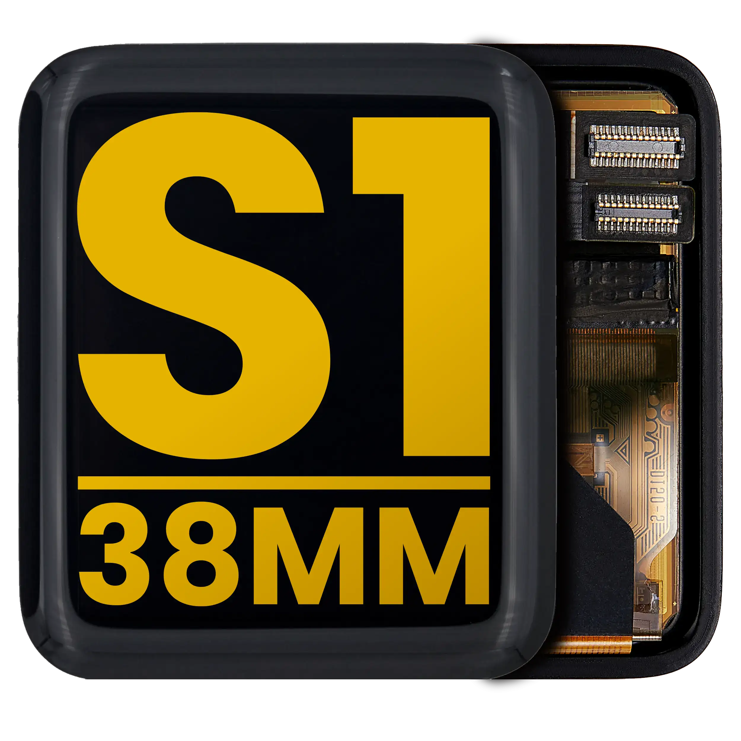 Oled Assembly Compatible For Watch Series 1 (38Mm) (Premium)