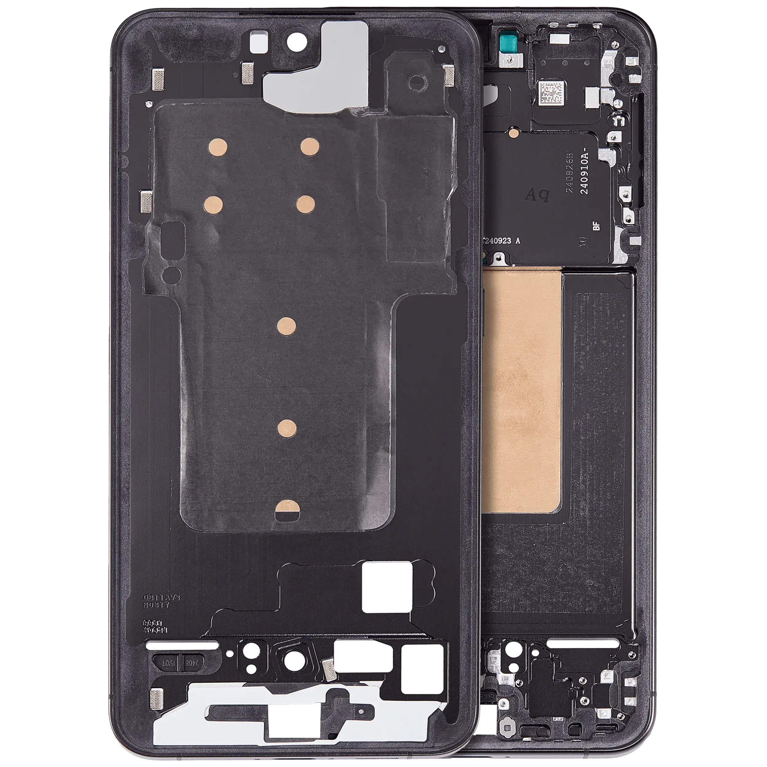 Mid-Frame Housing Compatible For Samsung Galaxy S24 Fe 5G (Us & International Version) (Graphite)