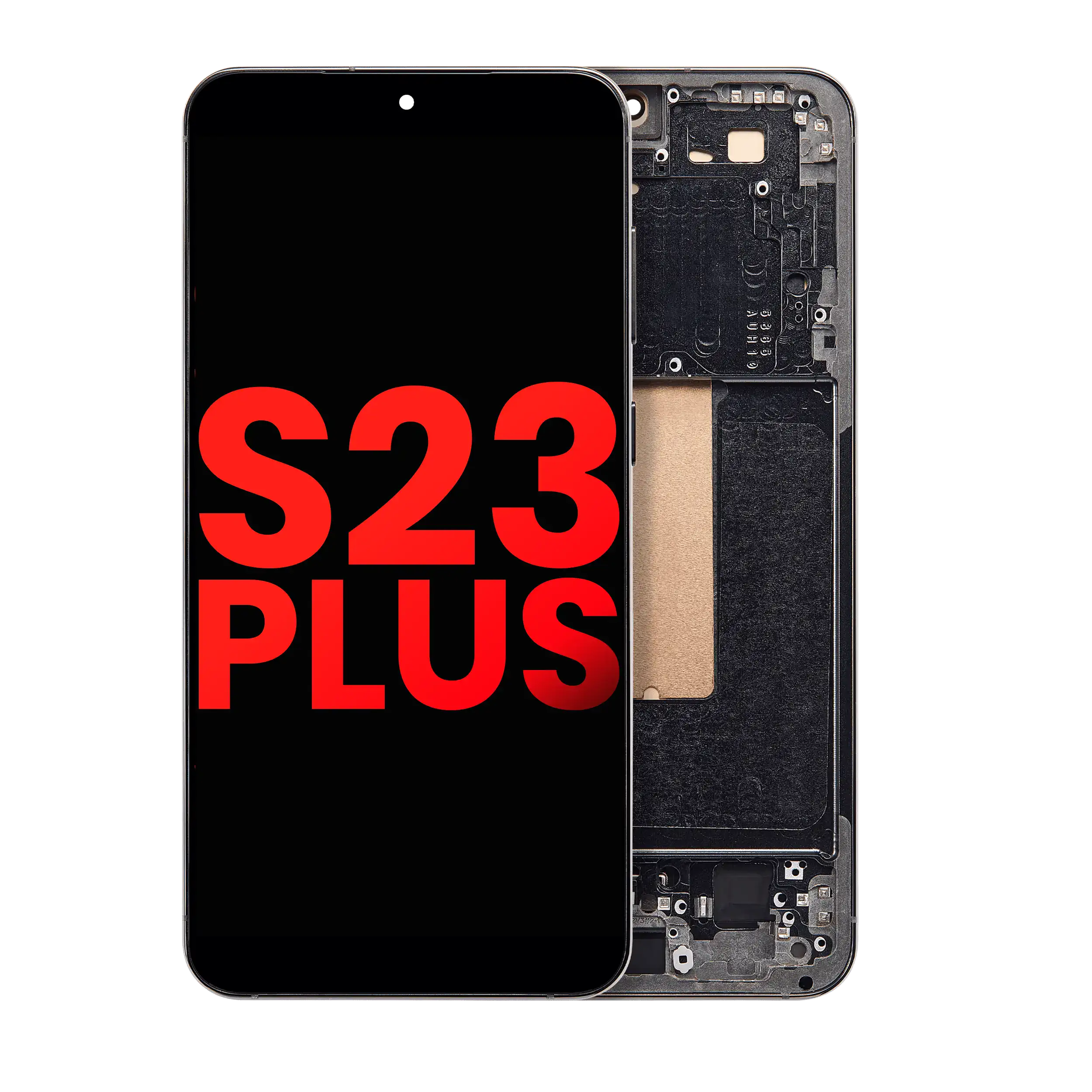 Oled Assembly With Frame Compatible For Samsung Galaxy S23 Plus (Us & International) (Aftermarket Plus) (Green)