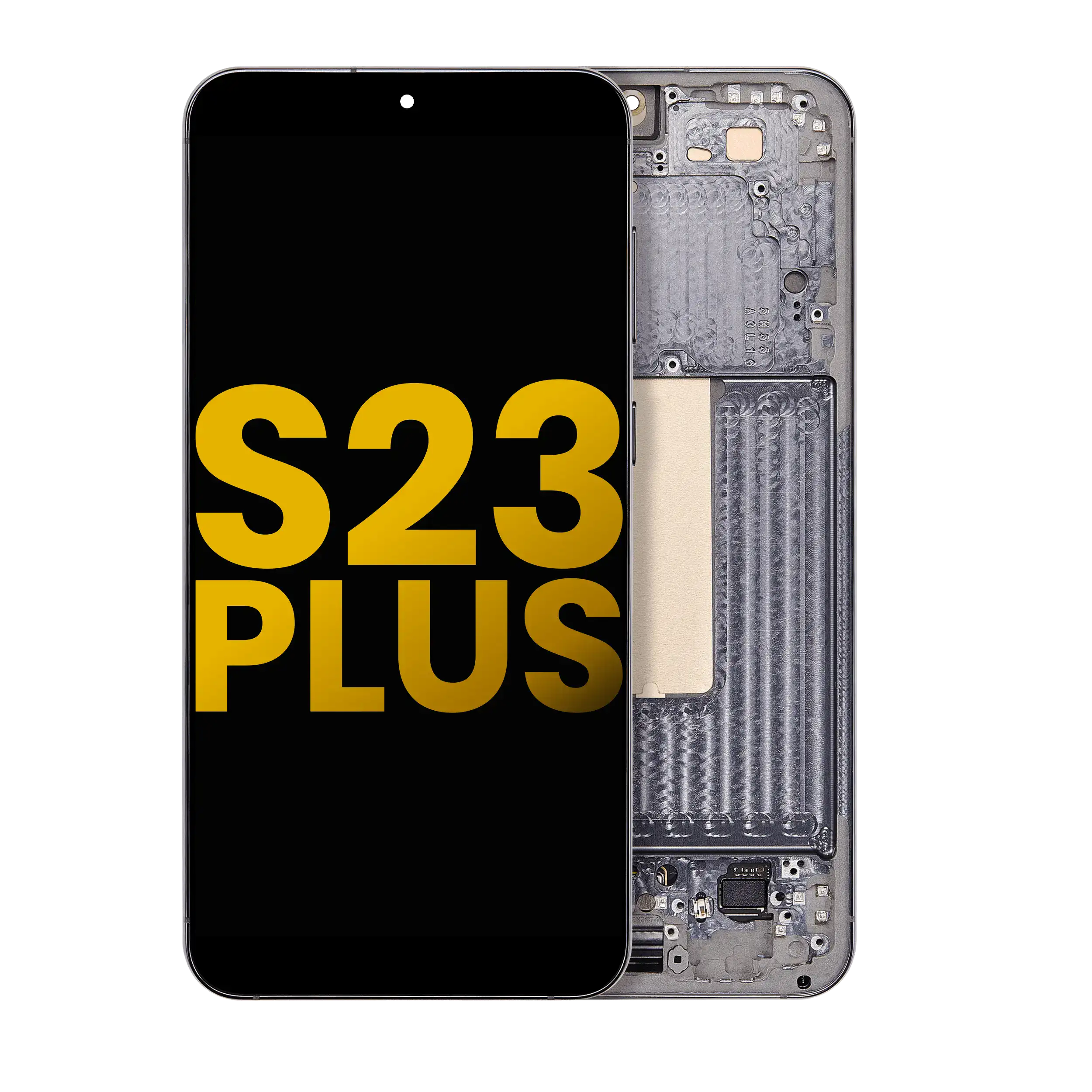 Oled Assembly With Frame Compatible For Samsung Galaxy S23 Plus 5G (Us & International) (Refurbished) (Green)