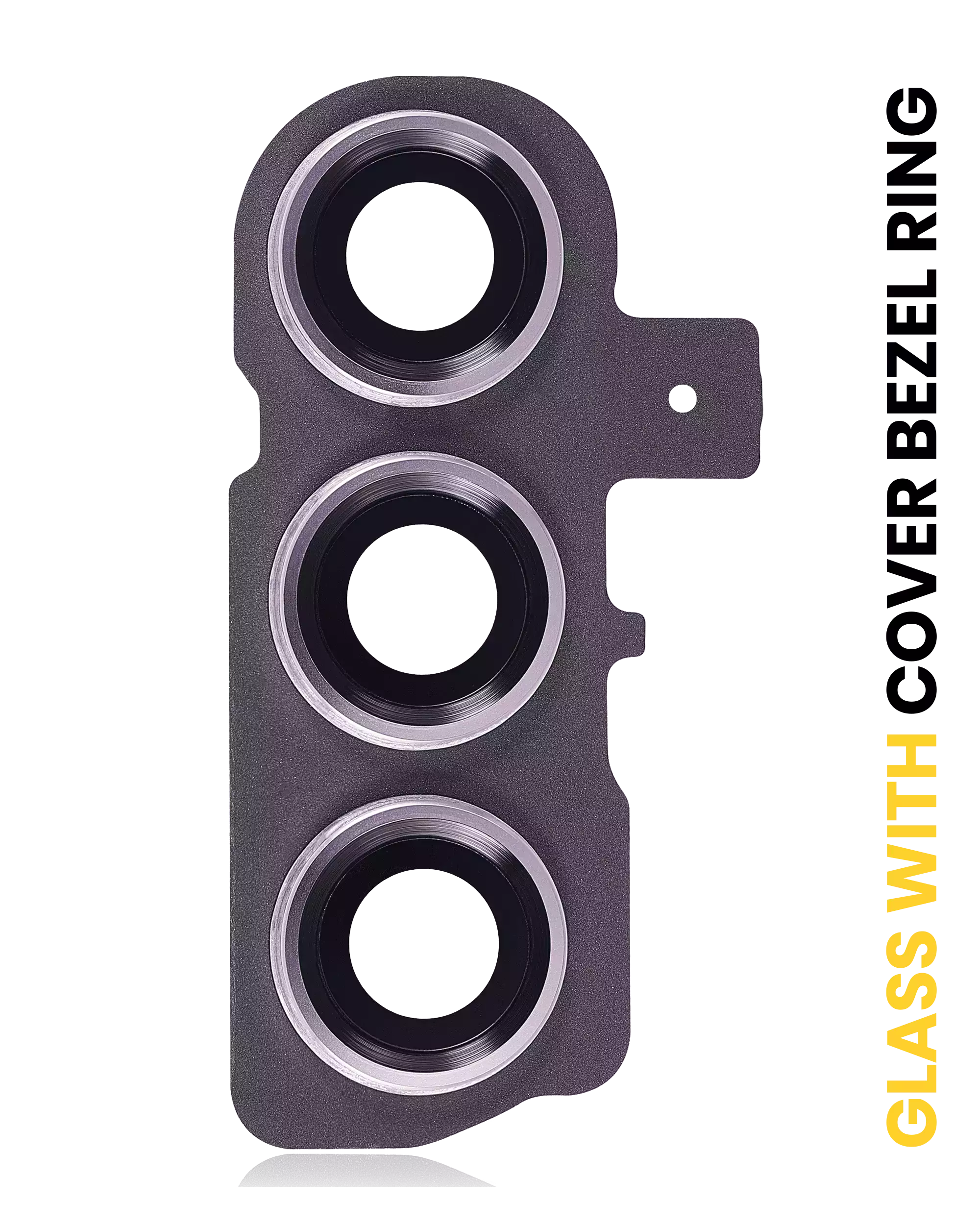 Back Camera Lens With Cover Bezel Ring Compatible For Samsung Galaxy S23 5G / S23 Plus 5G (Lavender)