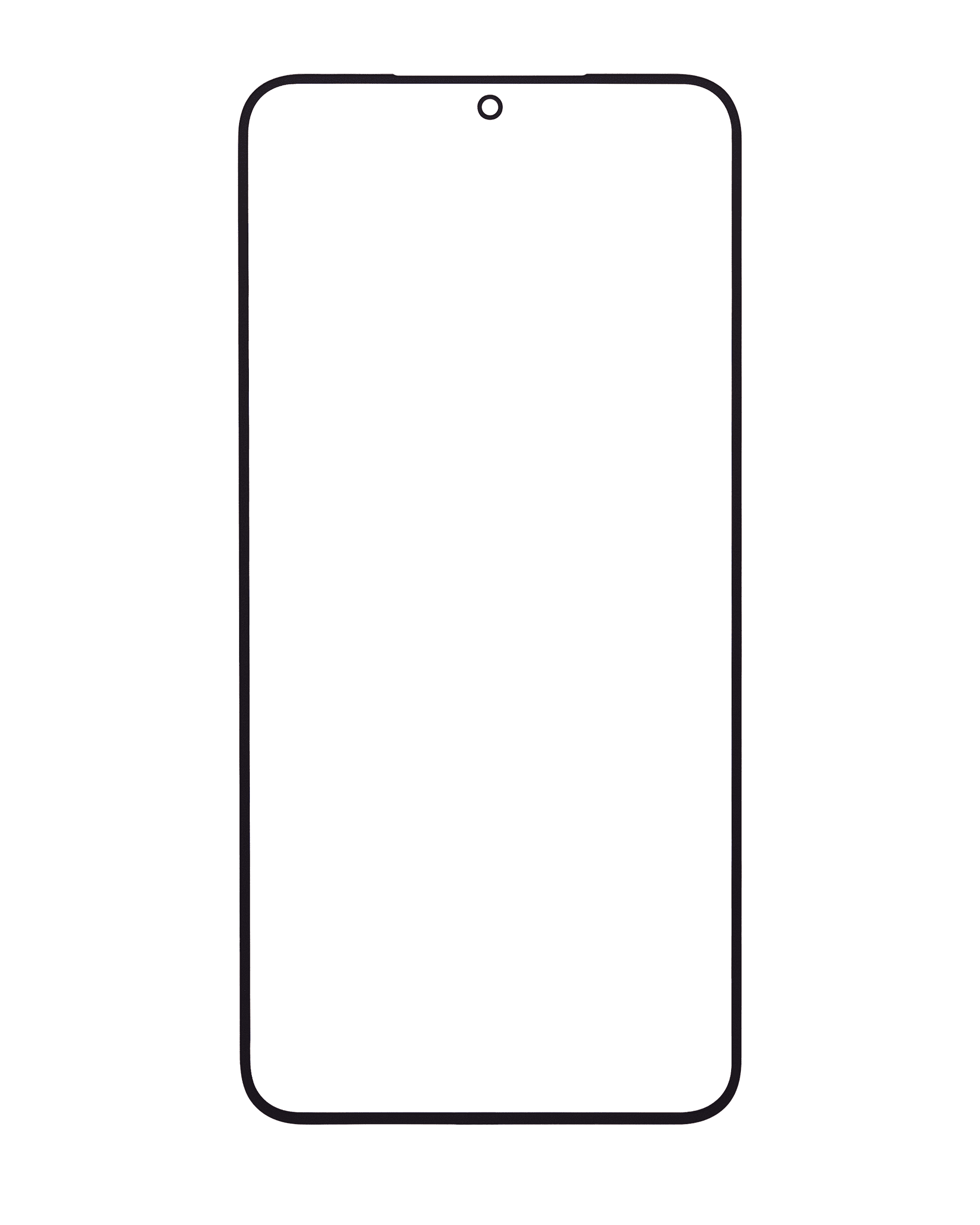 Front Glass Compatible For Samsung Galaxy S23 5G