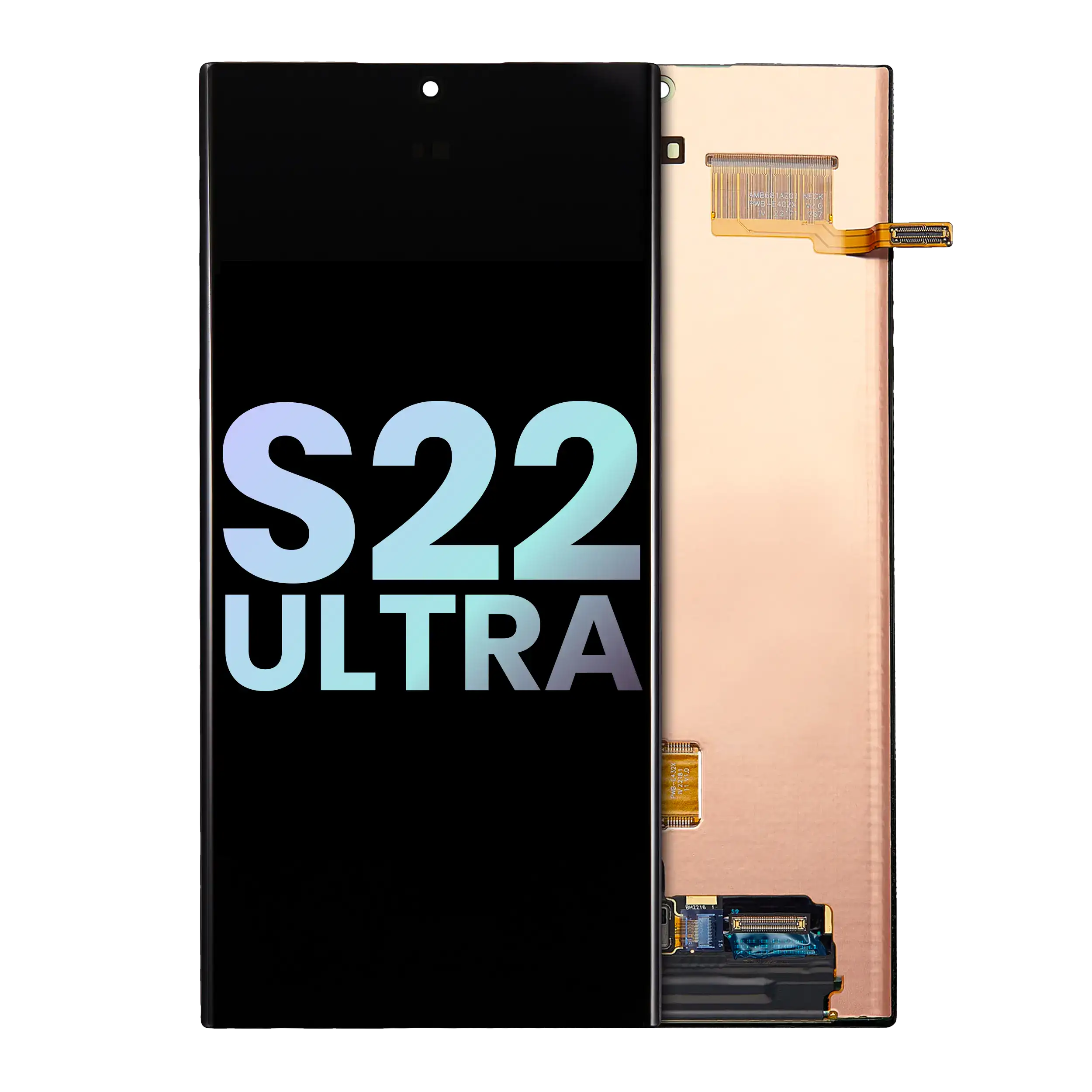 Oled Assembly Without Frame Compatible For Samsung Galaxy S22 Ultra 5G  (Service Pack) (All Colors)