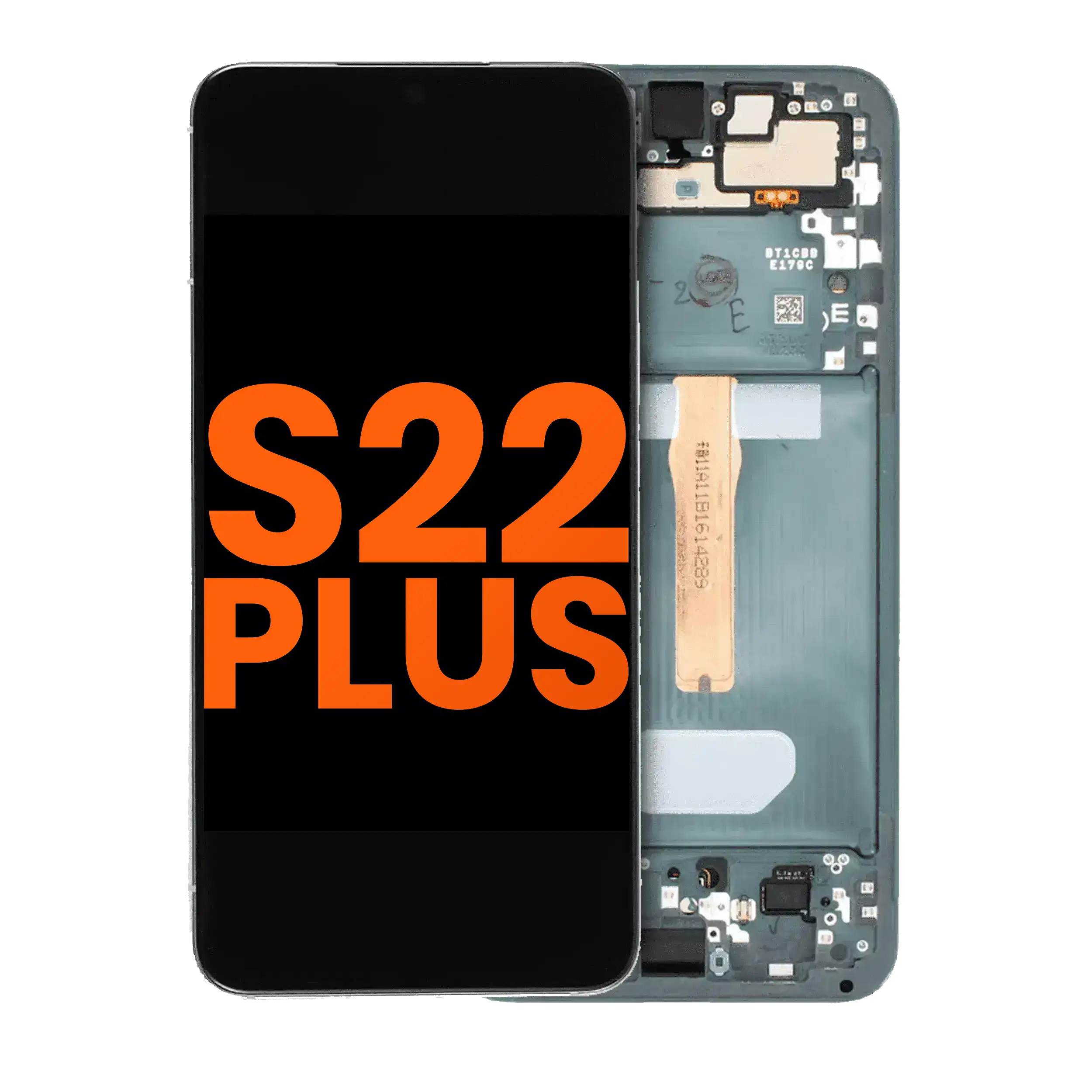 Oled Assembly With Frame Compatible For Samsung Galaxy S22 Plus 5G (Blemish: Garde B) (Green)