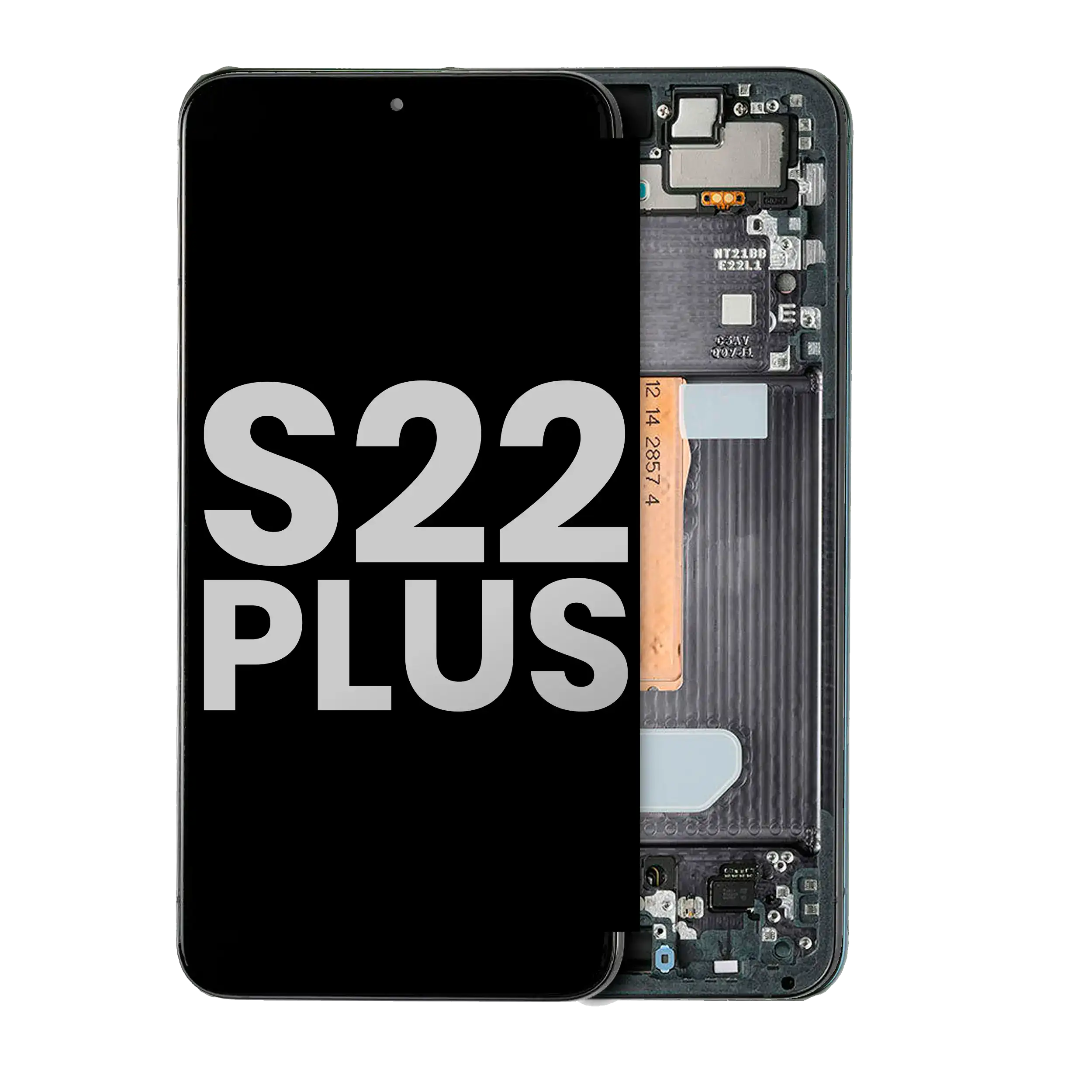 Oled Assembly With Frame Compatible For Samsung Galaxy S22 Plus 5G (Used  Pull: Grade B/C) (Phantom Green)